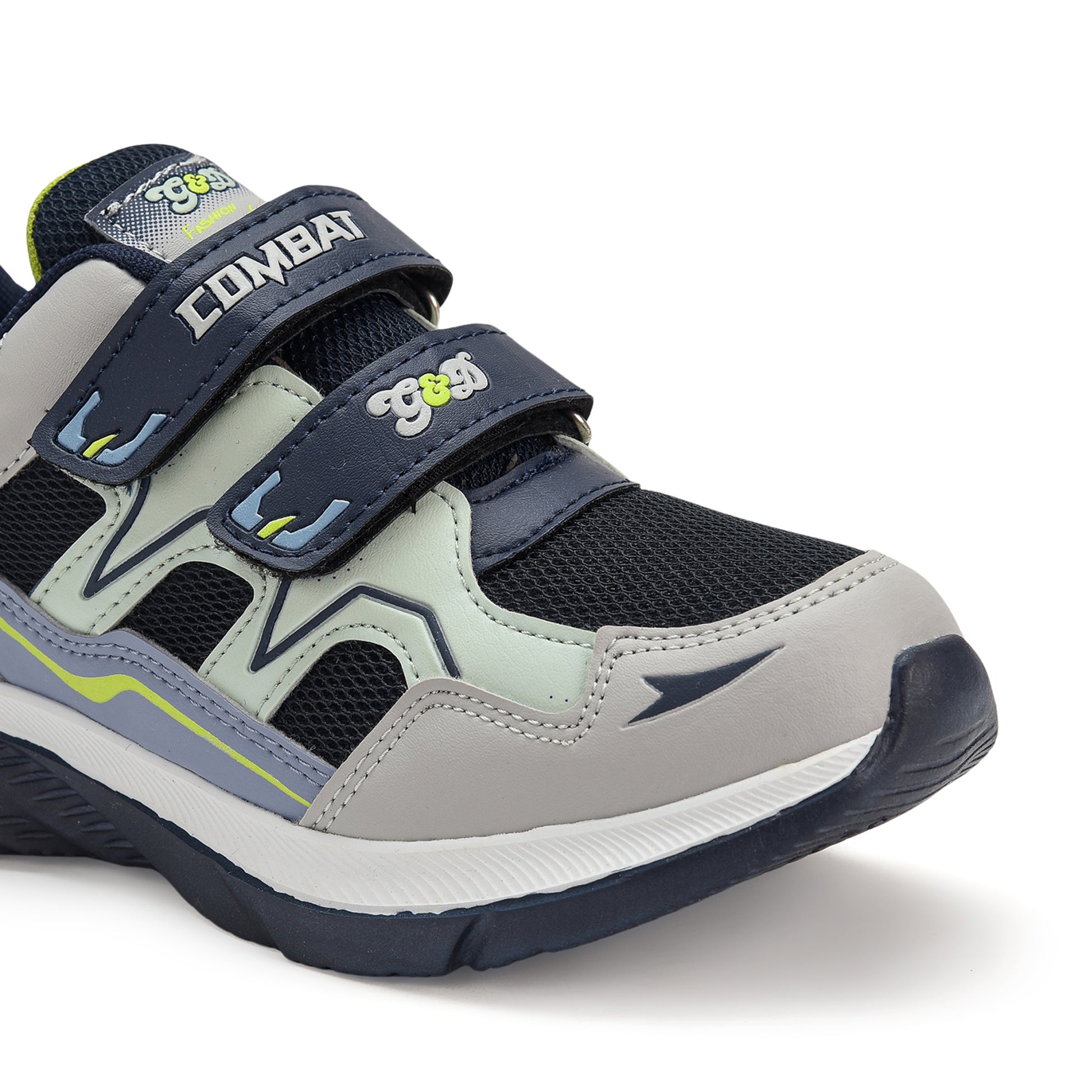 Combat Kids Sneakers – Velcro Durable Unisex Shoes
