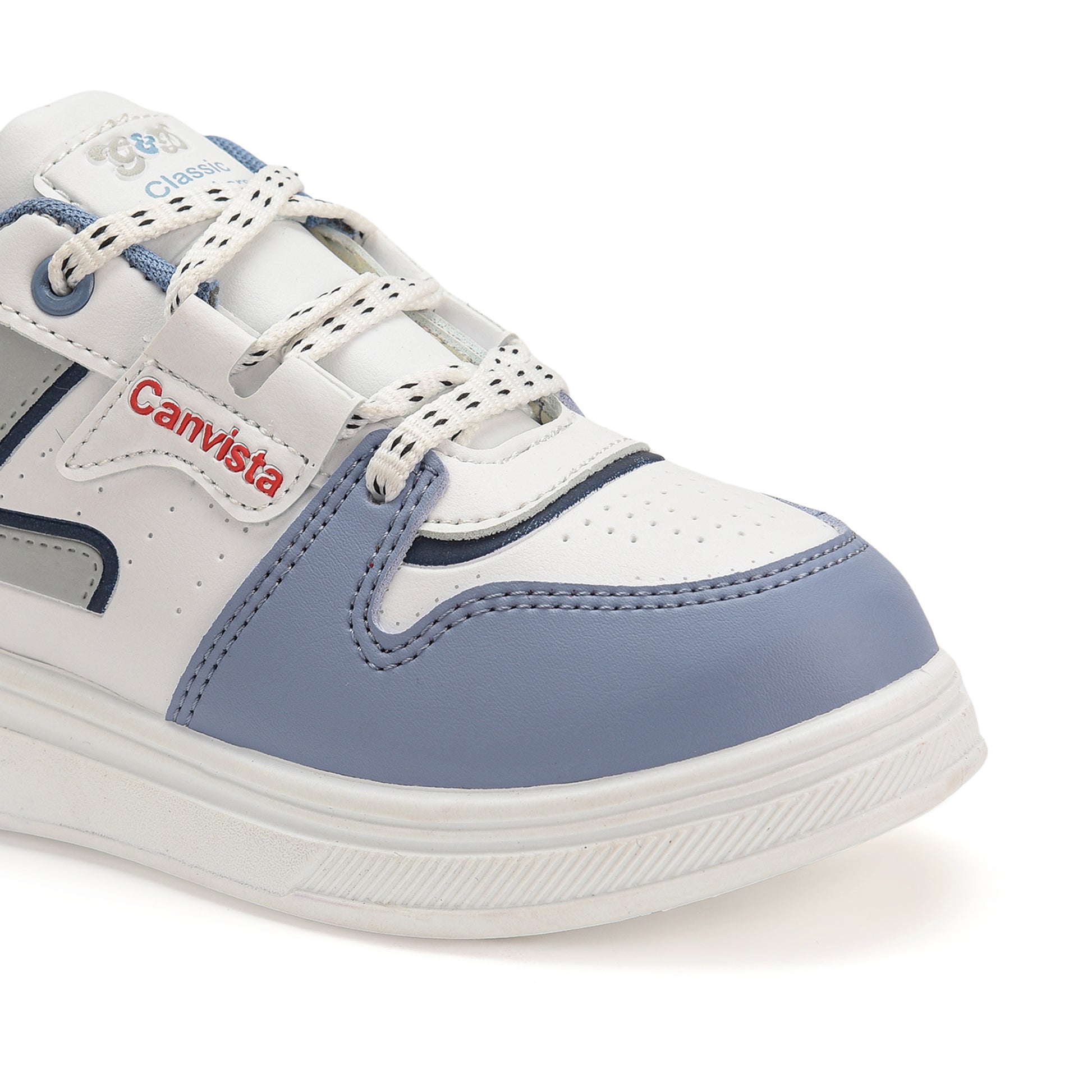 Canvista Kids Sneakers – Canvas-Style Lace-Up Shoes