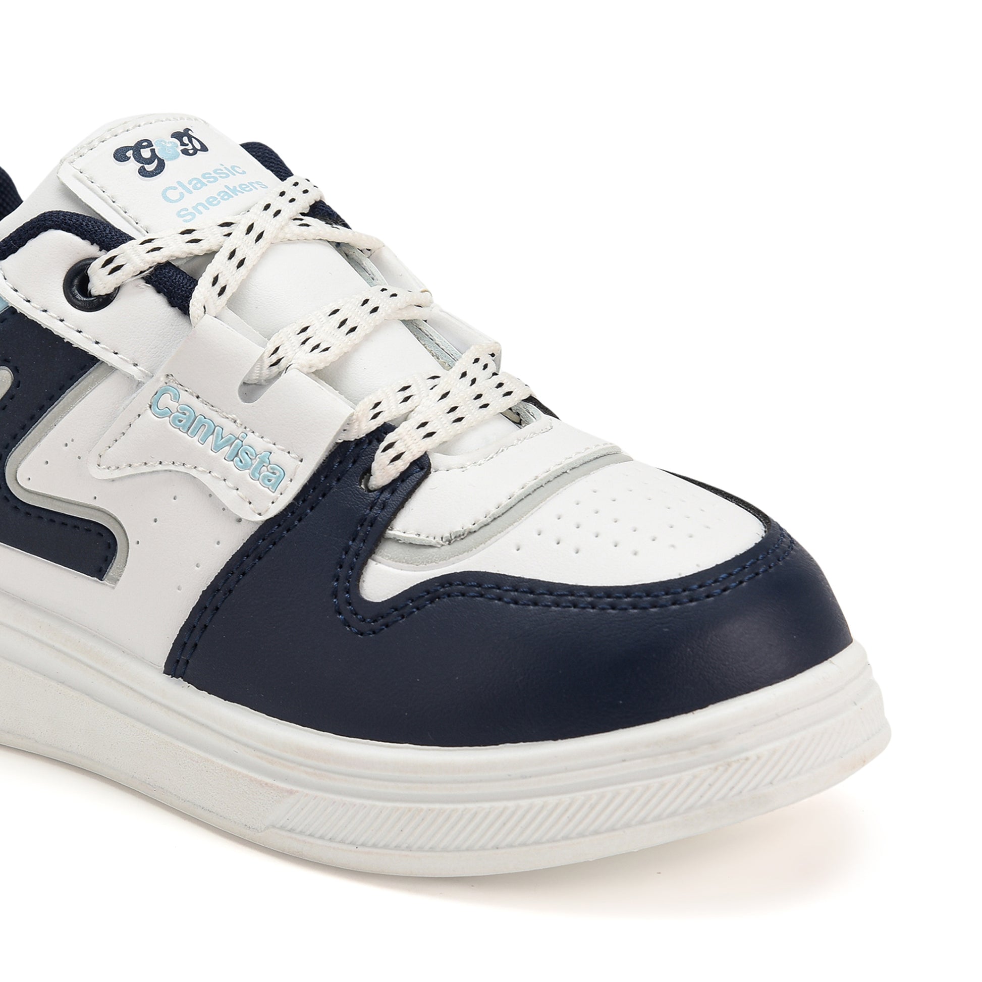 Canvista Kids Sneakers – Canvas-Style Lace-Up Shoes