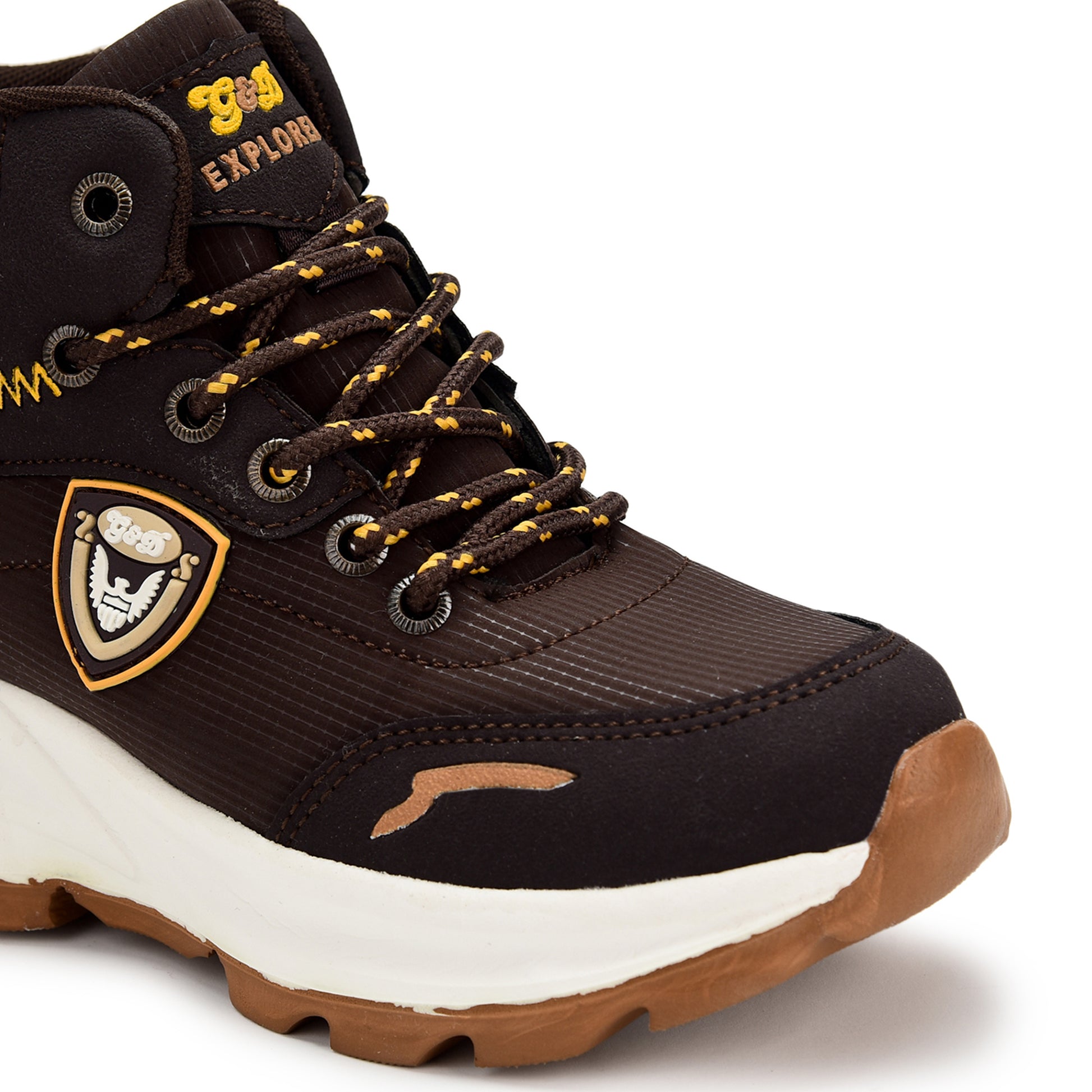 Explorer Kids Sports Shoes – Lace-Up Outdoor Unisex Shoes