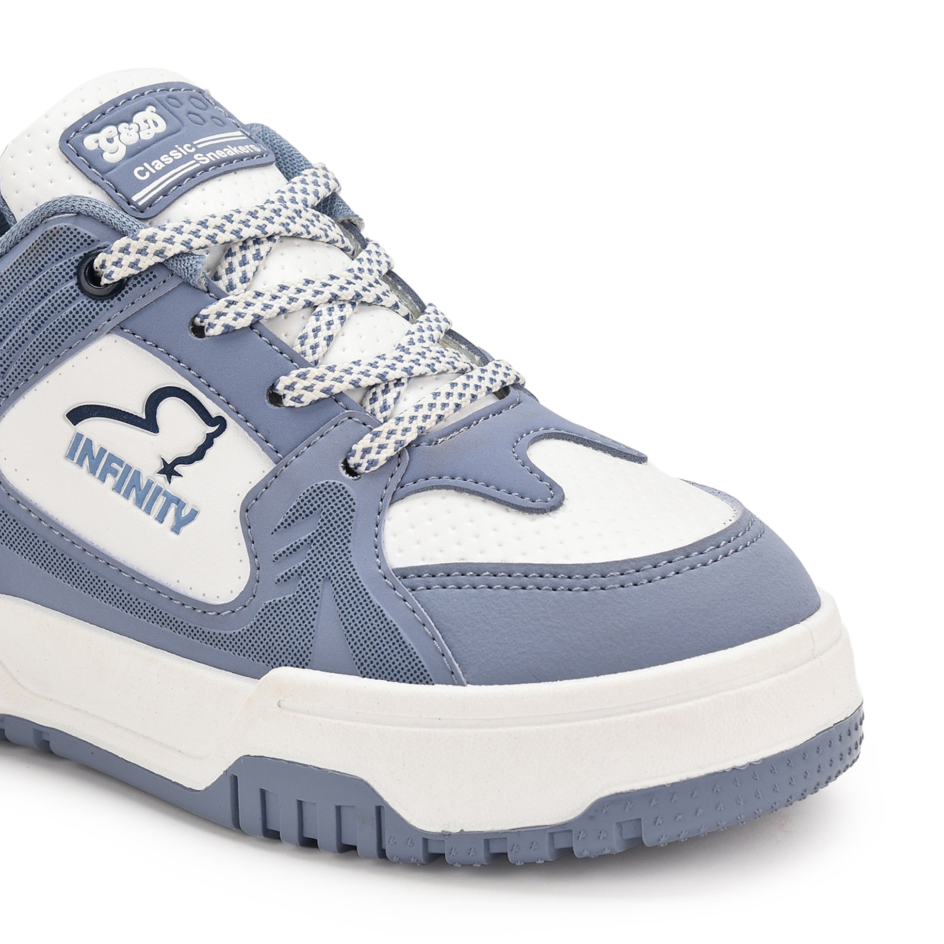 Infinity Kids Sneakers – Lace-Up Unisex Shoes