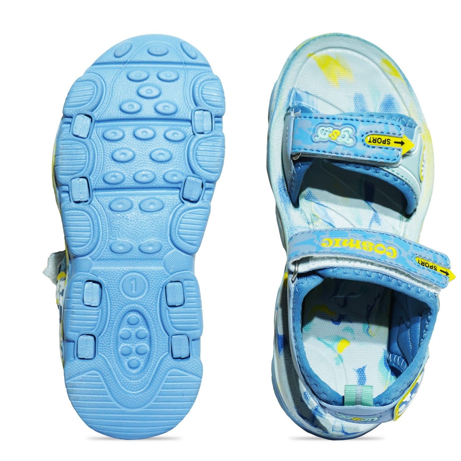 Cosmic Kids Sandals – Velcro Outdoor Unisex Sandals