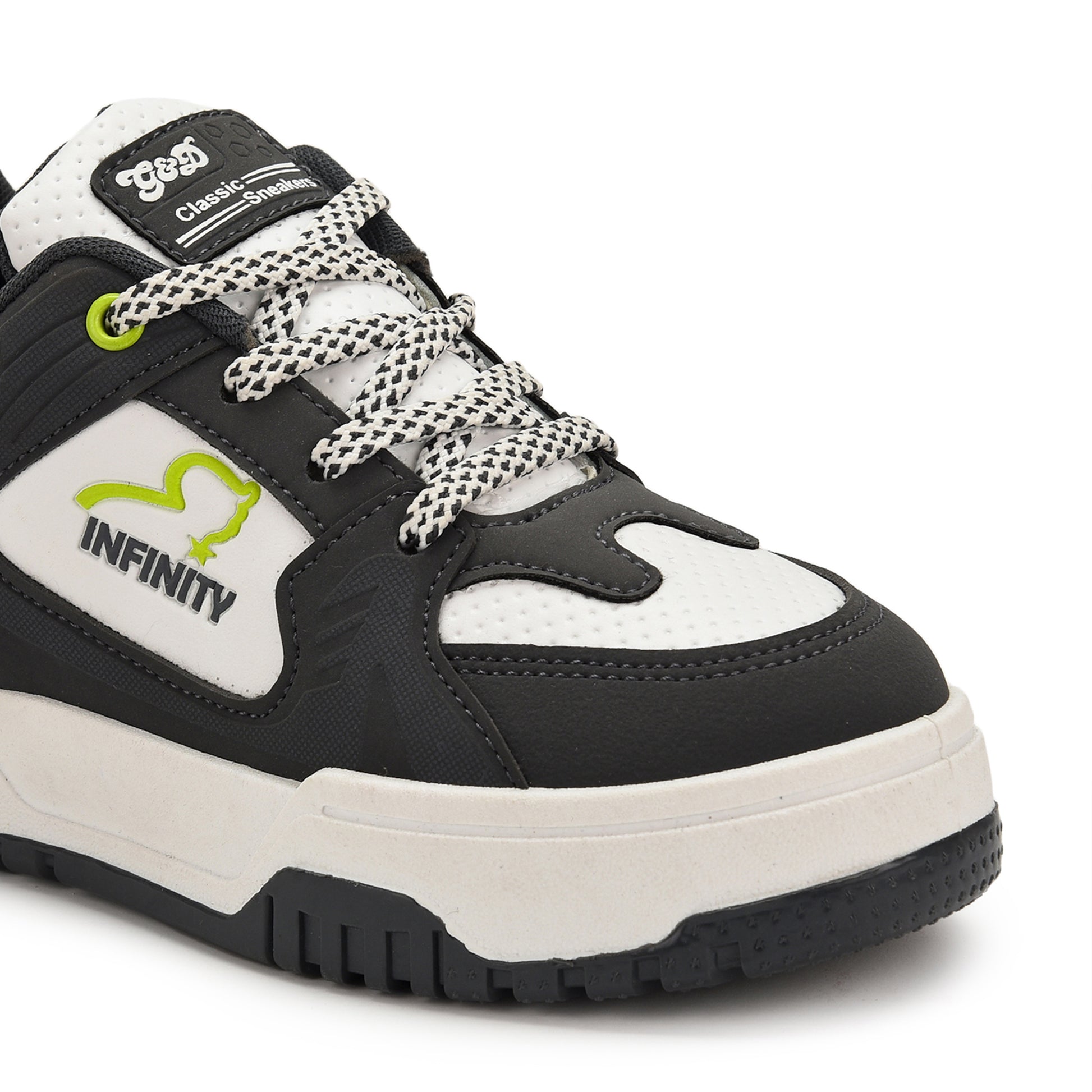 Infinity Kids Sneakers – Lace-Up Unisex Shoes
