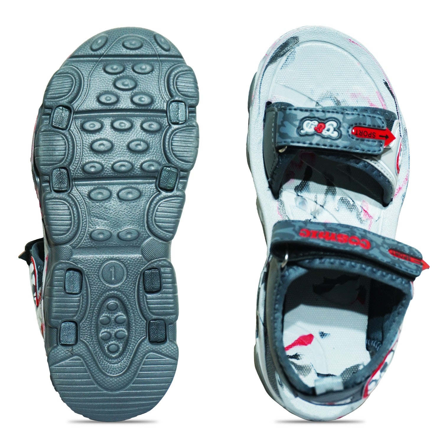 Cosmic Kids Sandals – Velcro Outdoor Unisex Sandals