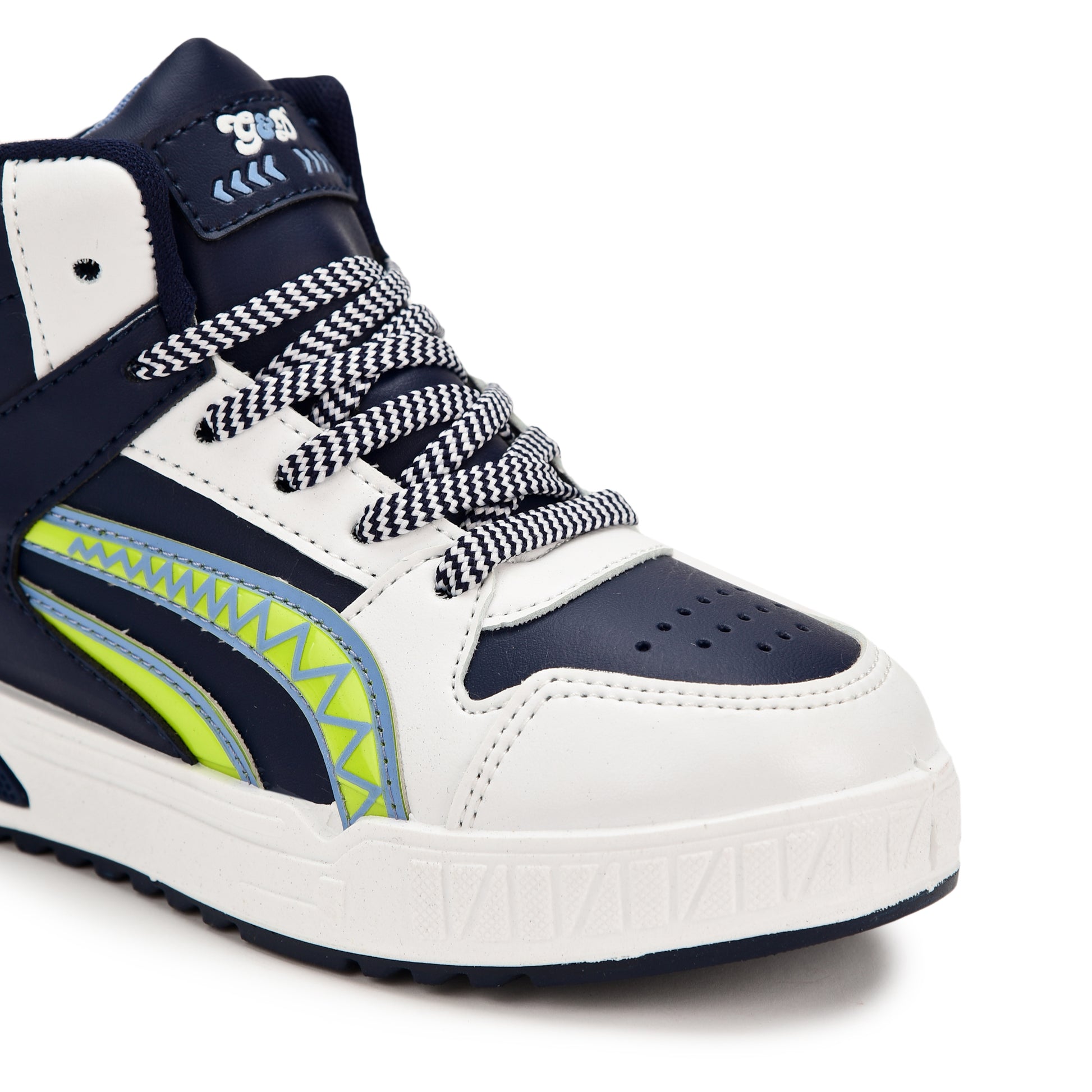 Samurai Kids Sneakers – Lace-Up Stylish Unisex Shoes