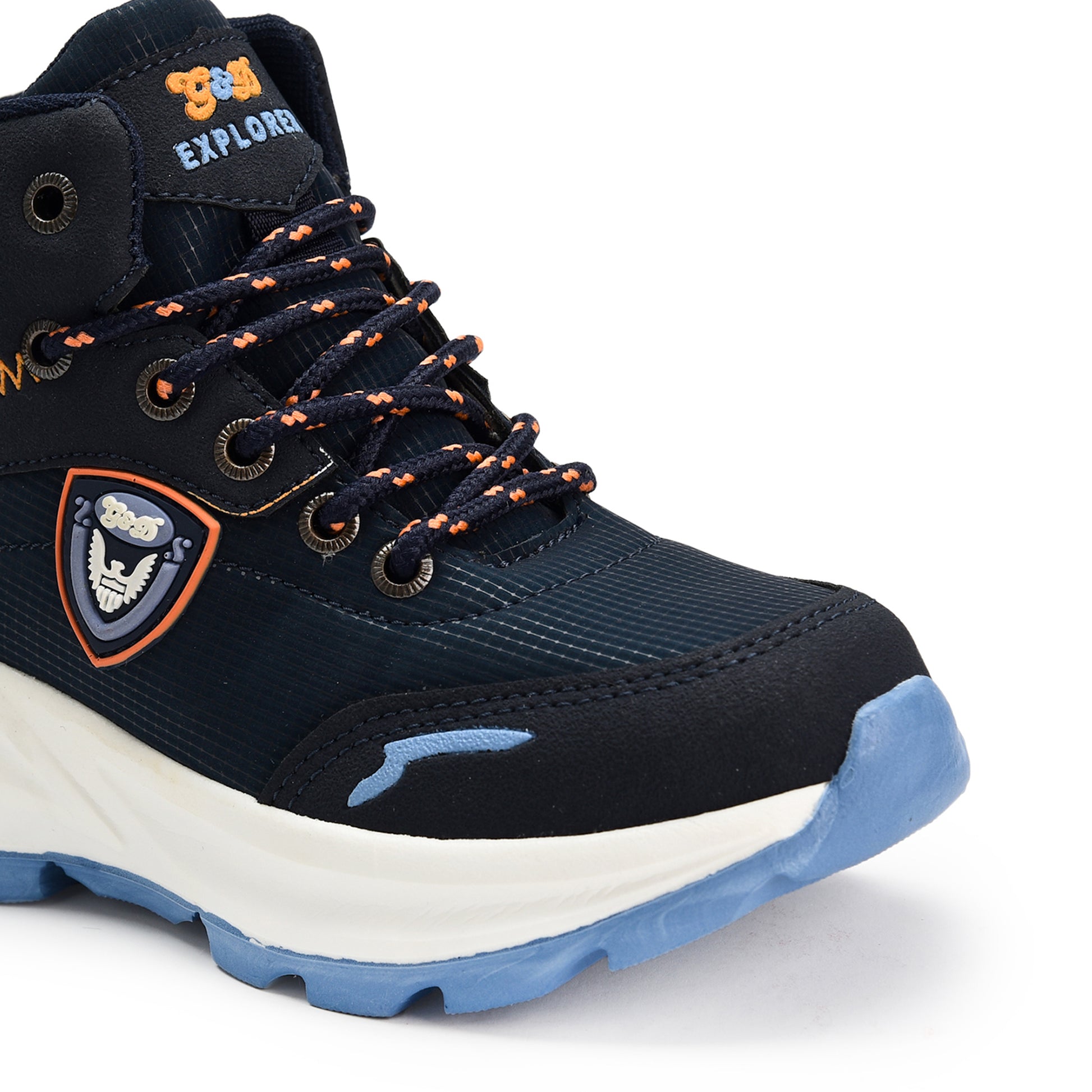 Explorer Kids Sports Shoes – Lace-Up Outdoor Unisex Shoes