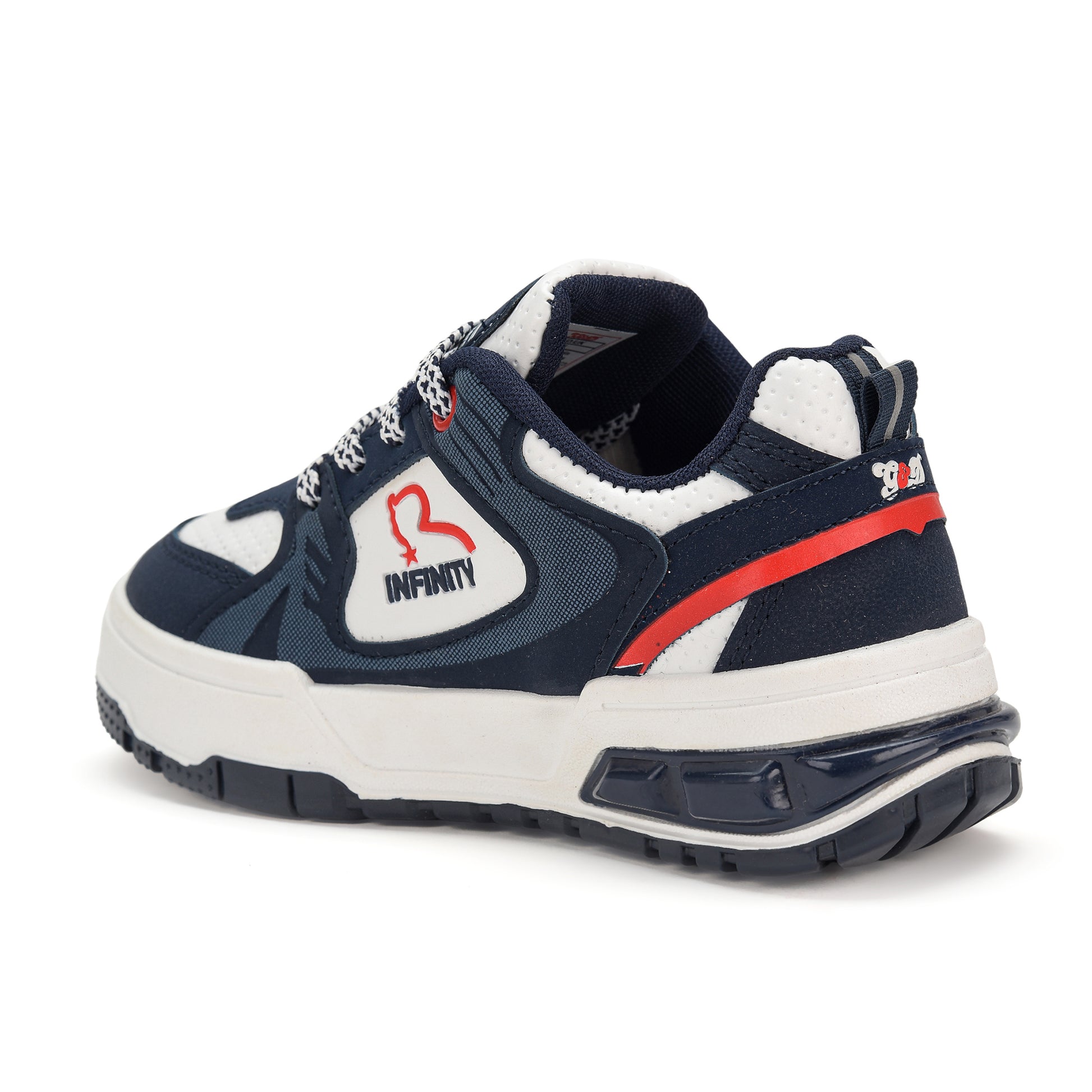 Infinity Kids Sneakers – Lace-Up Unisex Shoes