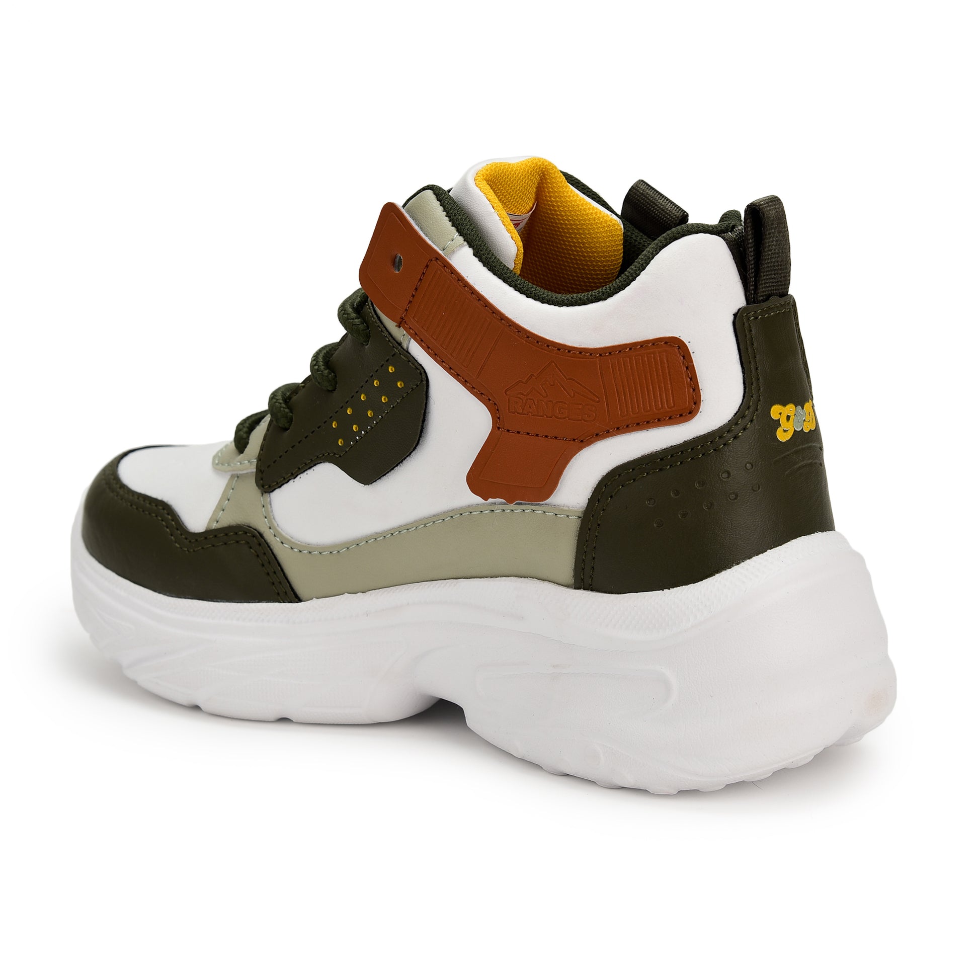 Ranges Kids Sneakers – Lace-Up All-Terrain Sports Shoes