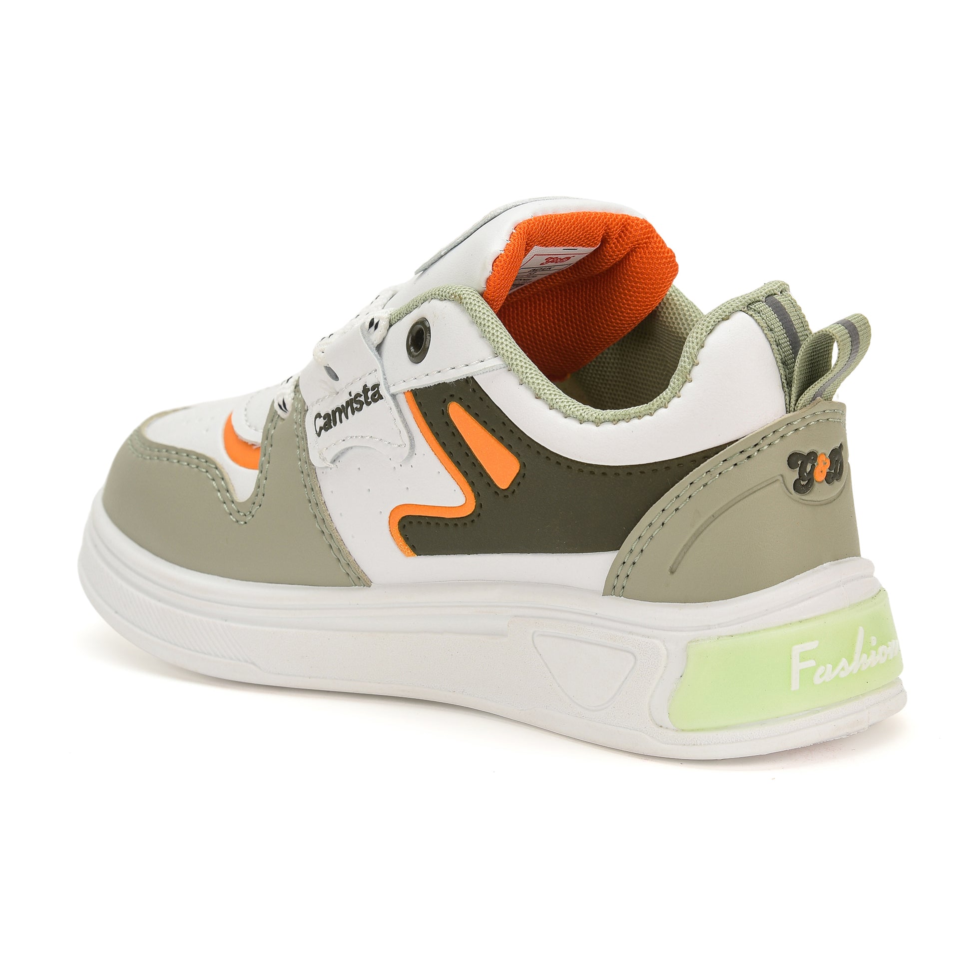 Canvista Kids Sneakers – Canvas-Style Lace-Up Shoes