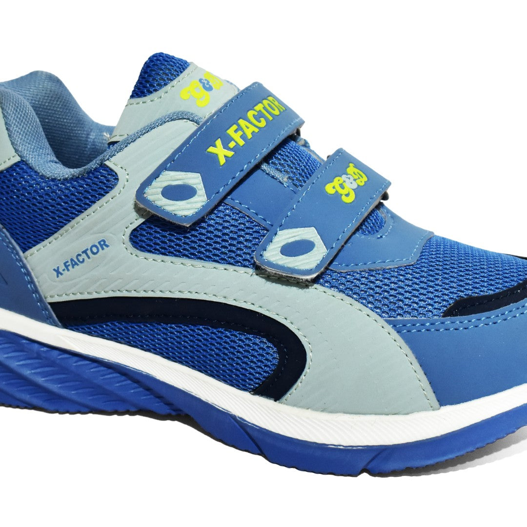 X-Factor Kids Sports Shoes – Velcro Outdoor Unisex Shoes