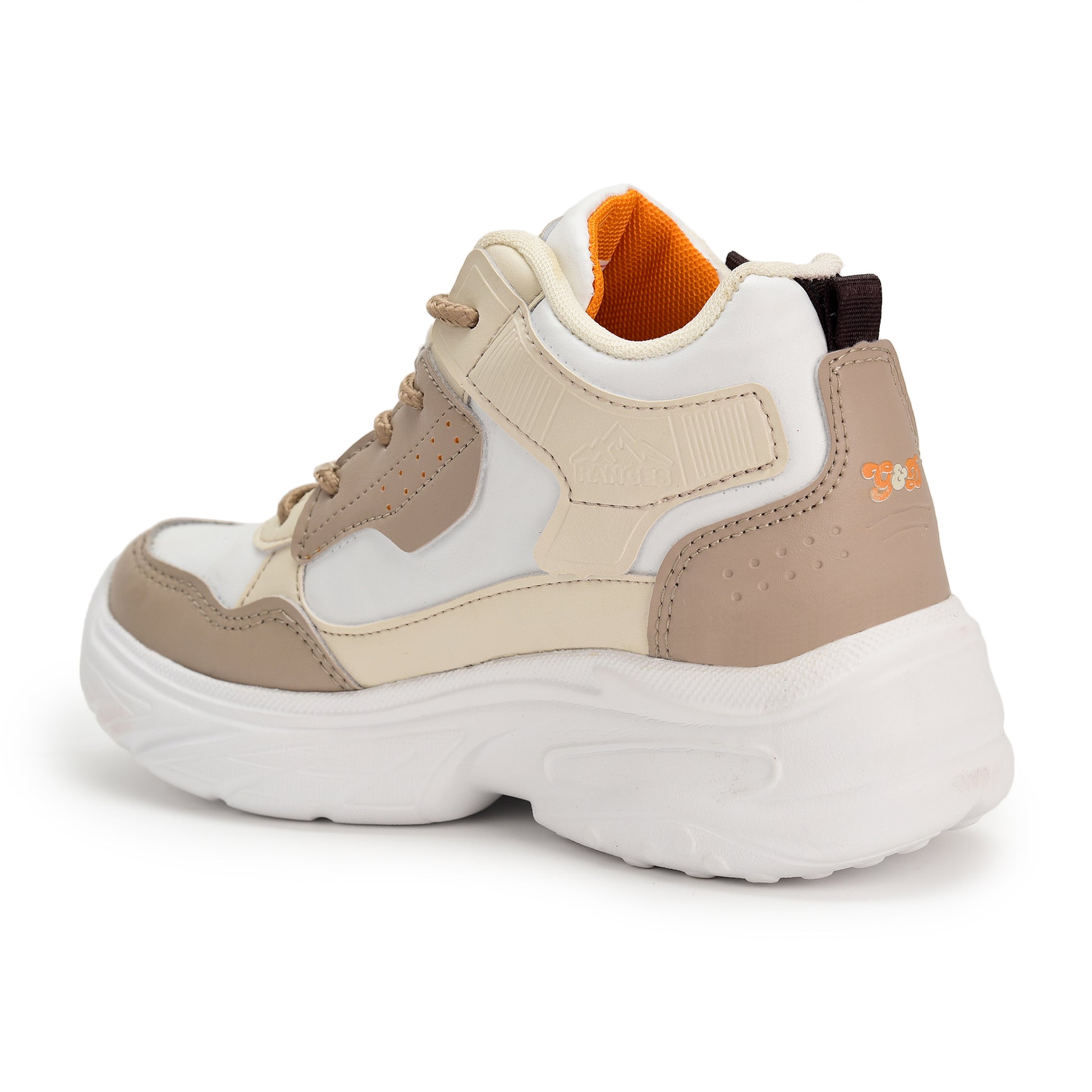 Ranges Kids Sneakers – Lace-Up All-Terrain Sports Shoes