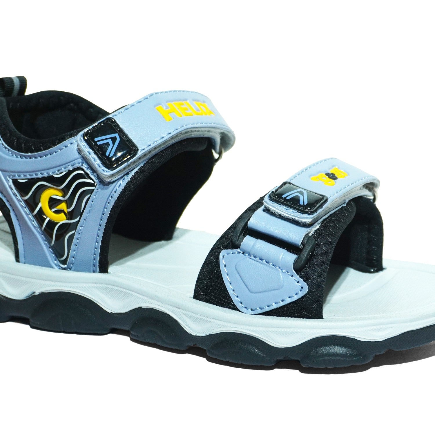 Helix Kids Sandals – Velcro Two-Tone Unisex Sandals