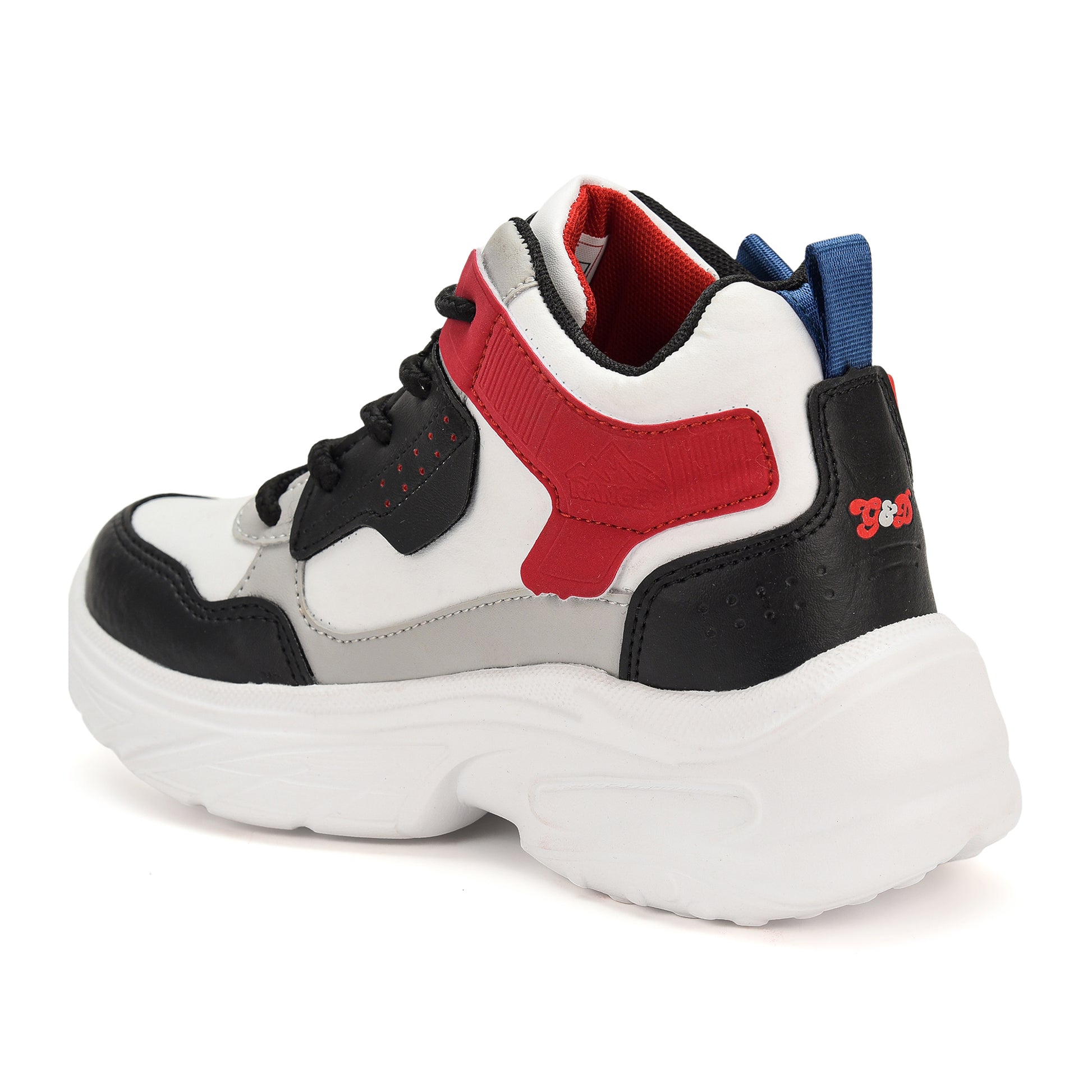 Ranges Kids Sneakers – Lace-Up All-Terrain Sports Shoes