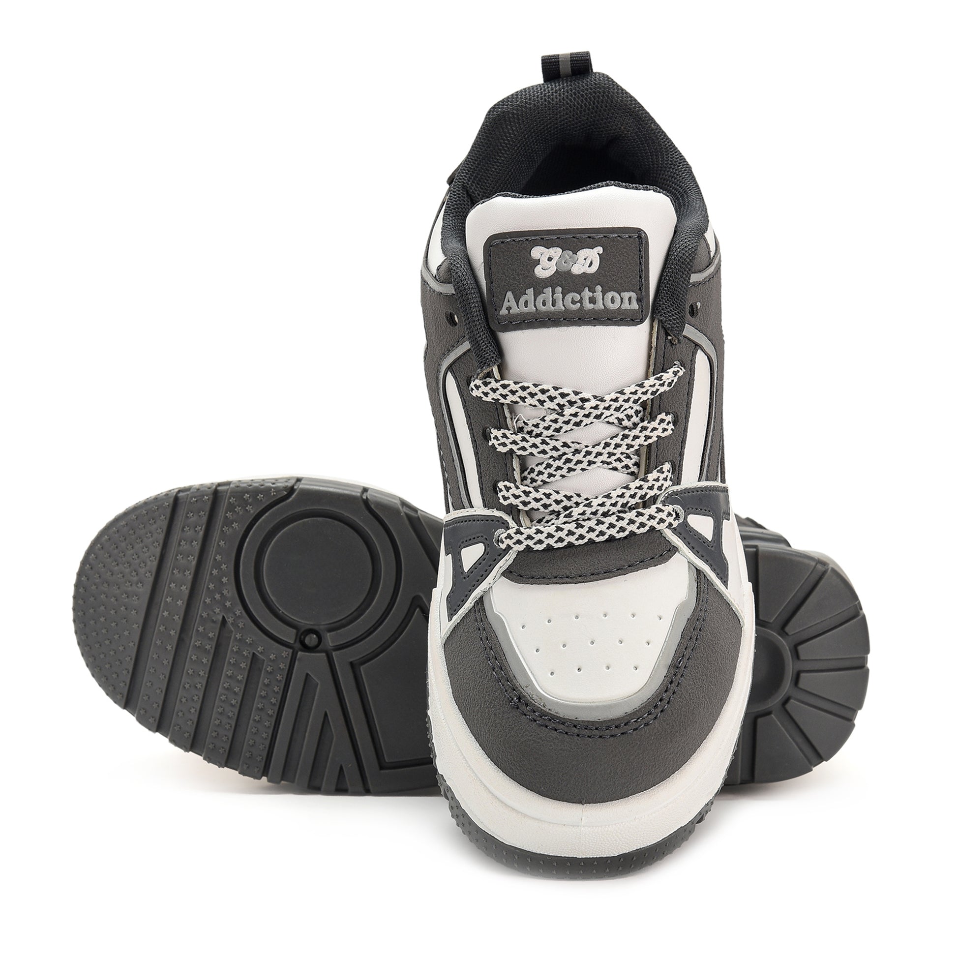 Addiction Kids Sneakers – Lace-Up Unisex Shoes