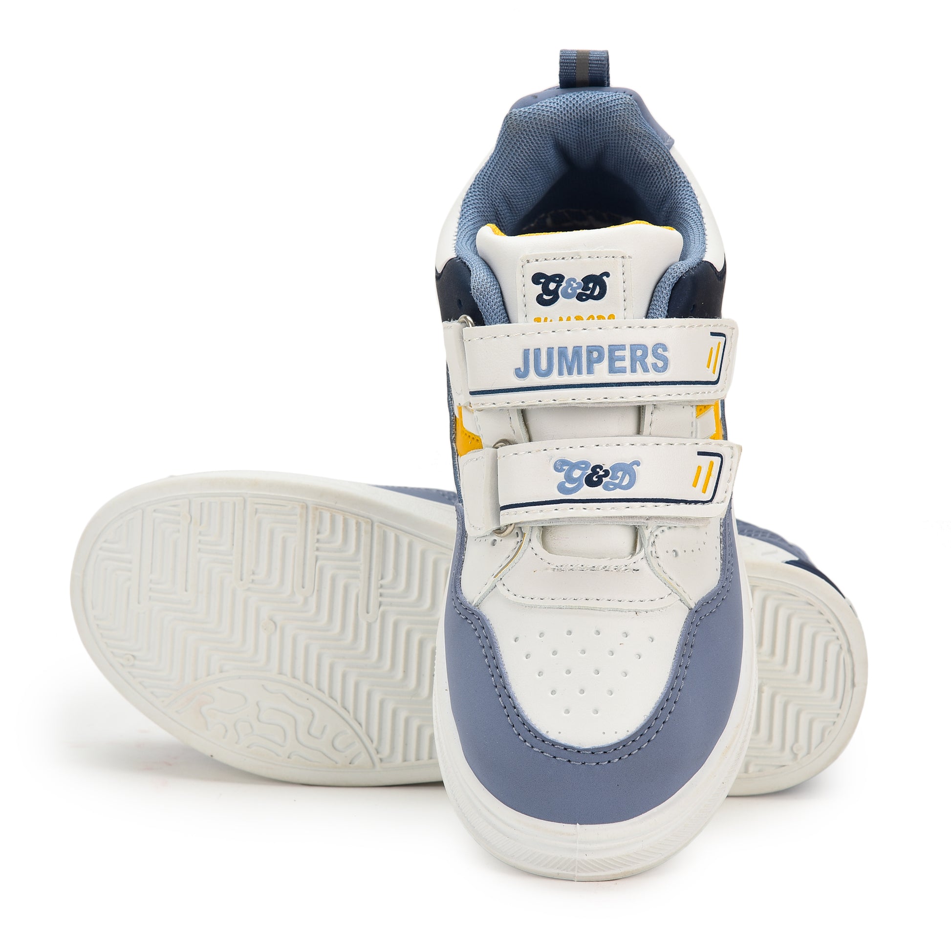 Jumpers Kids Sneakers – Velcro Easy-Wear Unisex Shoes