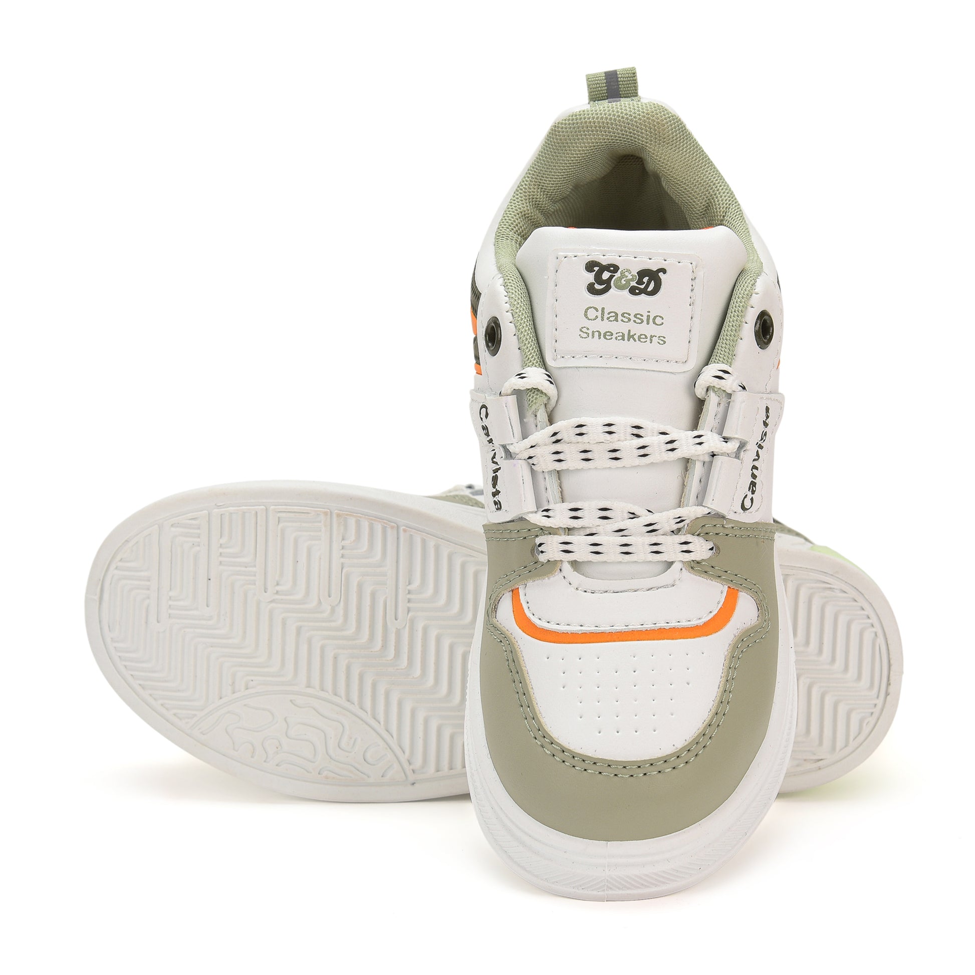 Canvista Kids Sneakers – Canvas-Style Lace-Up Shoes