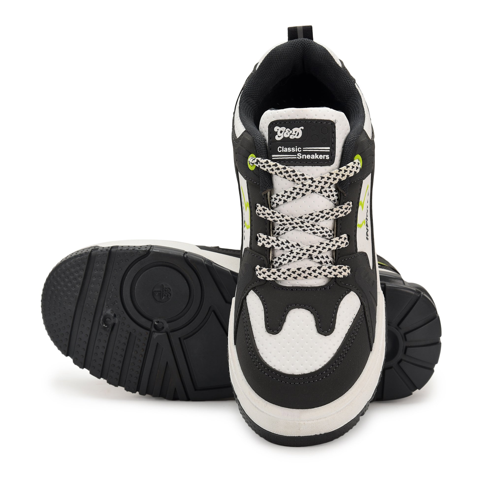 Infinity Kids Sneakers – Lace-Up Unisex Shoes