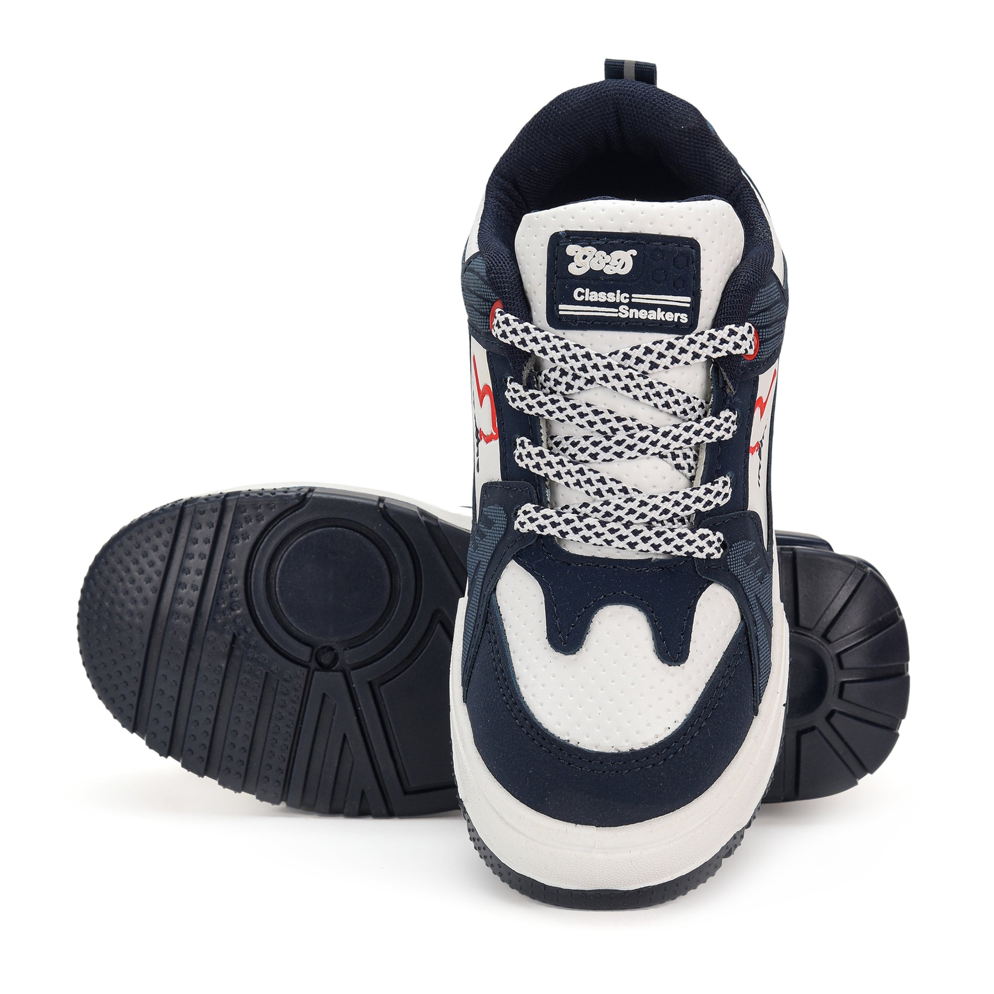 Infinity Kids Sneakers – Lace-Up Unisex Shoes