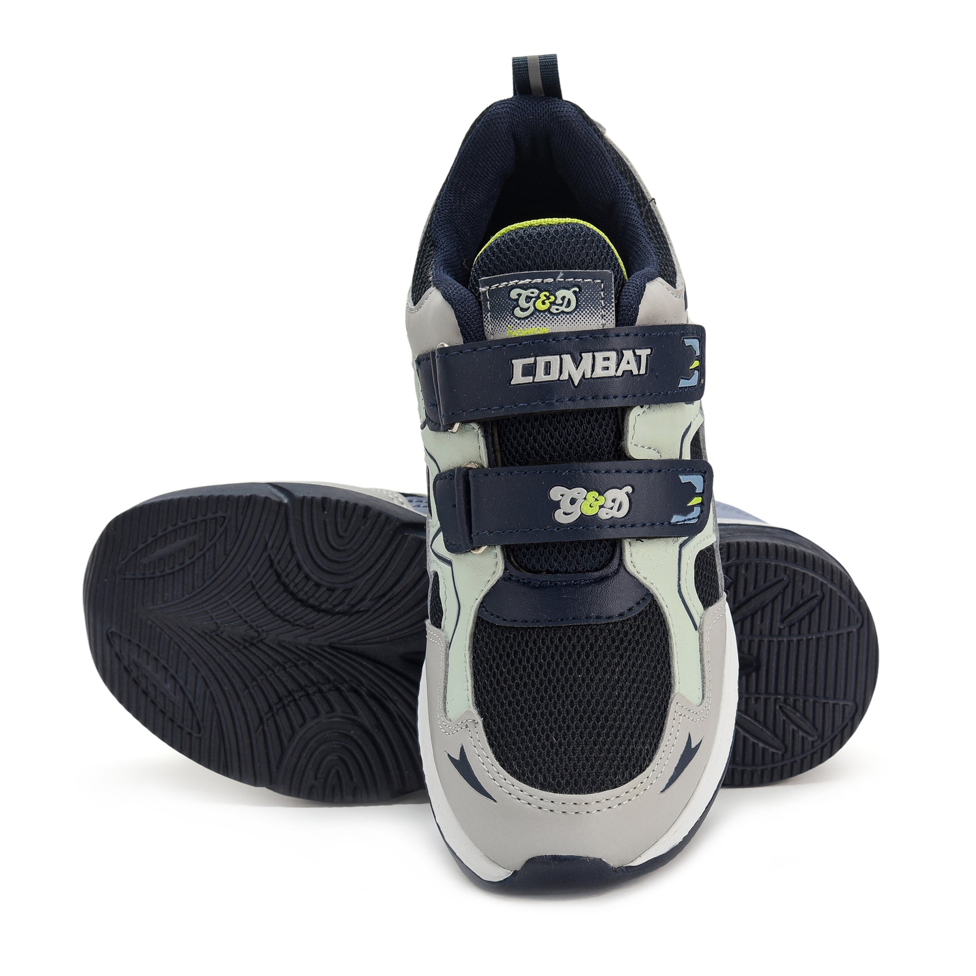 Combat Kids Sneakers – Velcro Durable Unisex Shoes