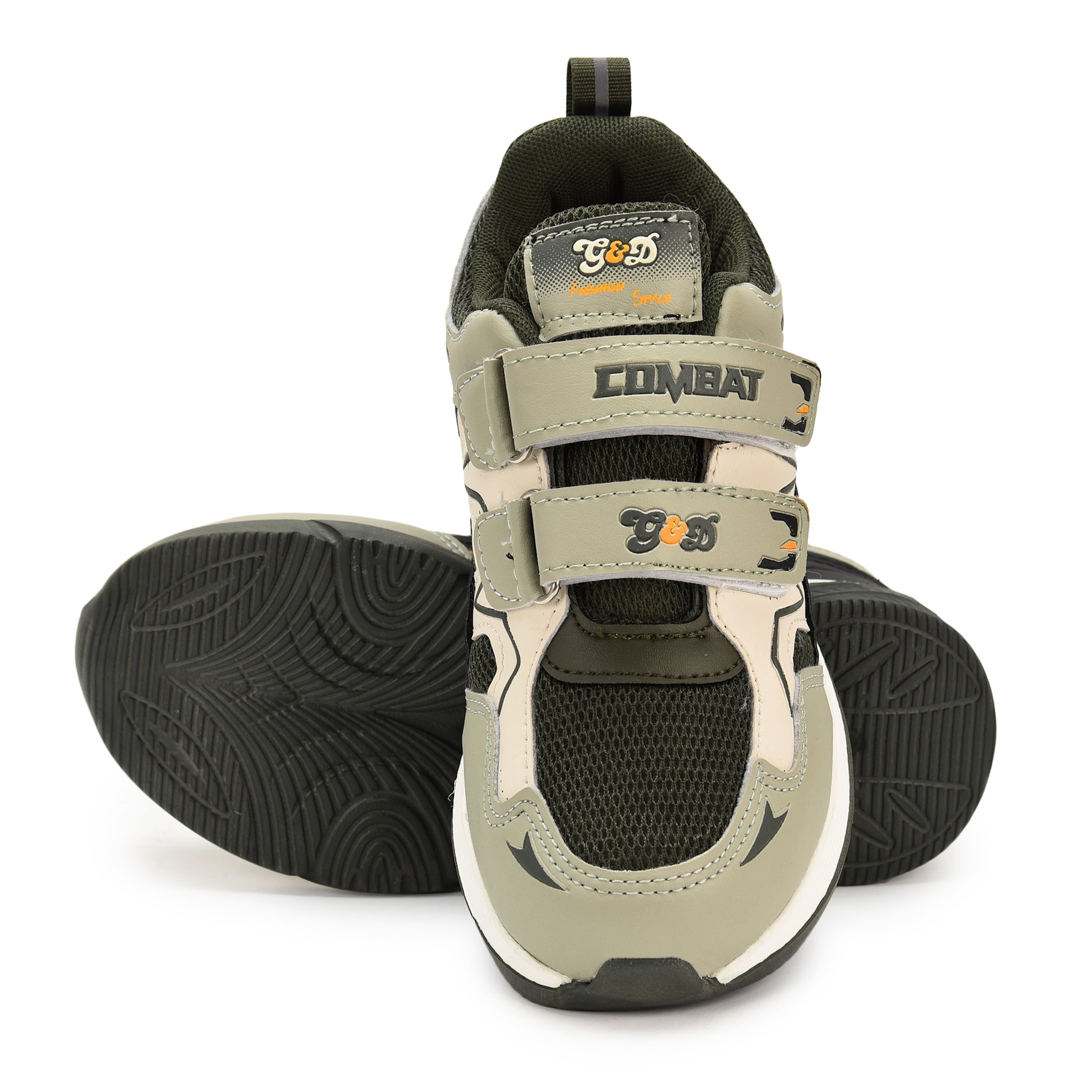 Combat Kids Sneakers – Velcro Durable Unisex Shoes