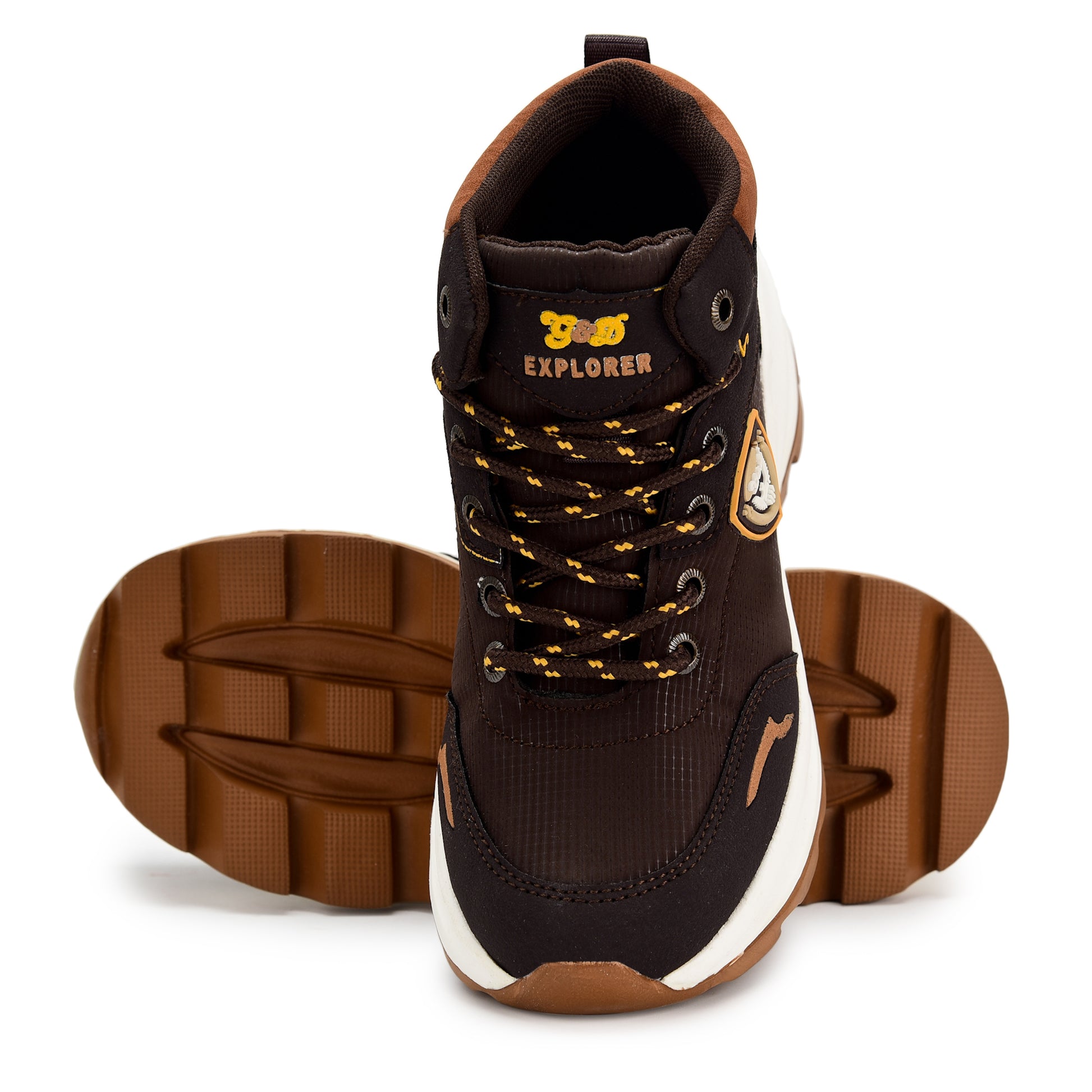 Explorer Kids Sports Shoes – Lace-Up Outdoor Unisex Shoes