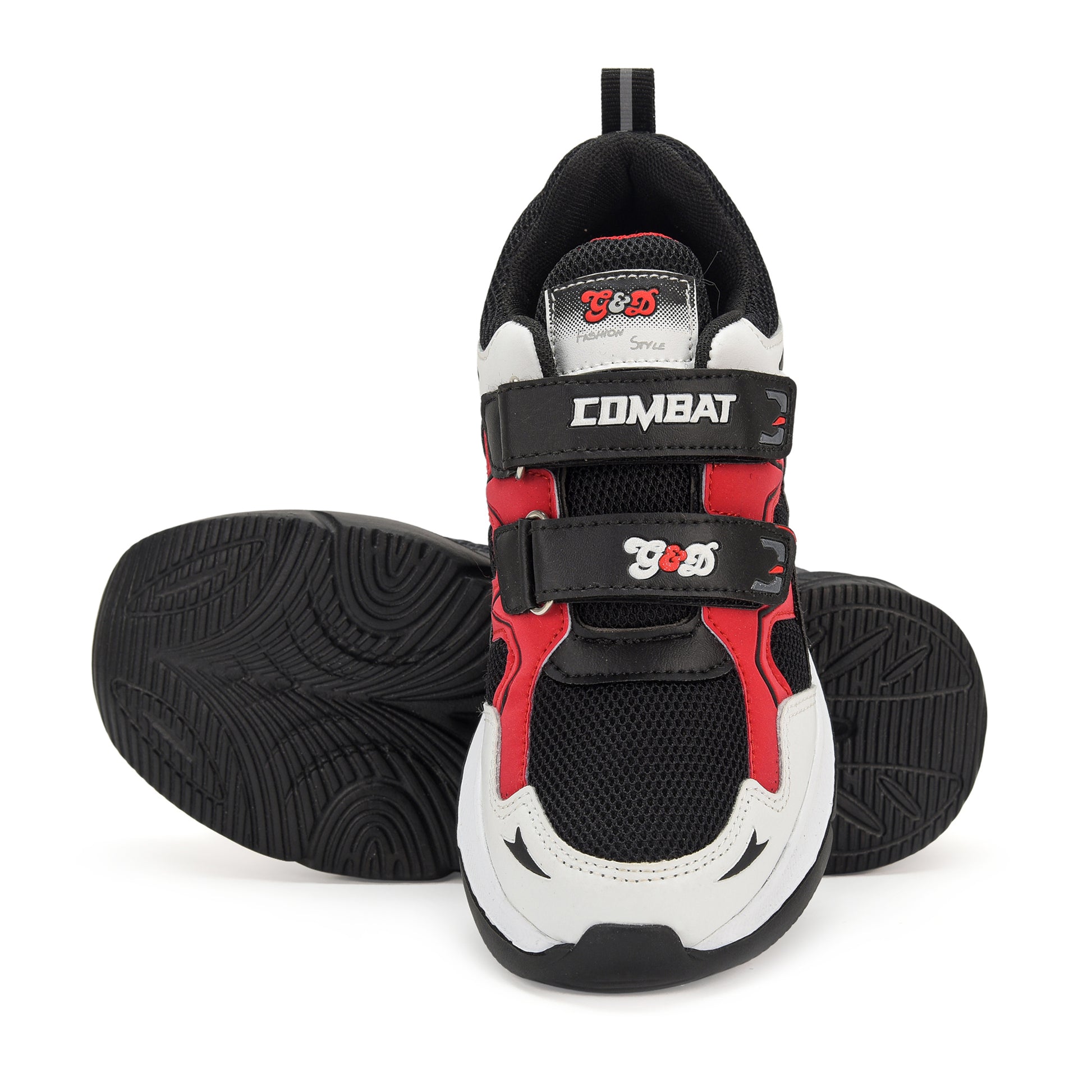 Combat Kids Sneakers – Velcro Durable Unisex Shoes