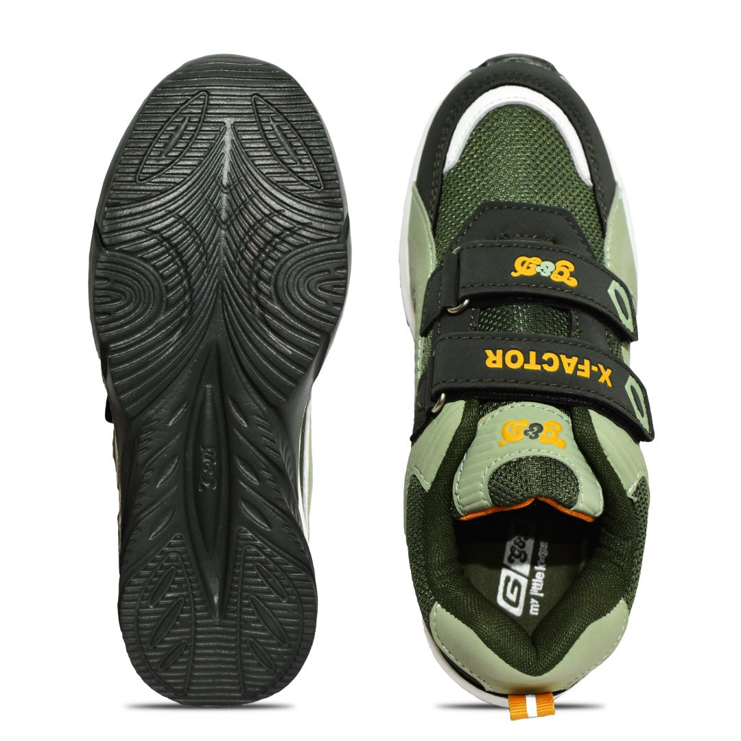 X-Factor Kids Sports Shoes – Velcro Outdoor Unisex Shoes