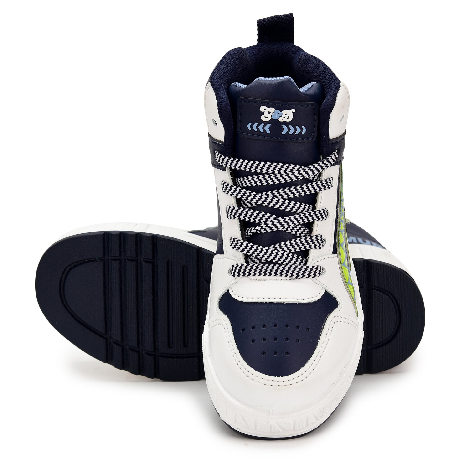 Samurai Kids Sneakers – Lace-Up Stylish Unisex Shoes