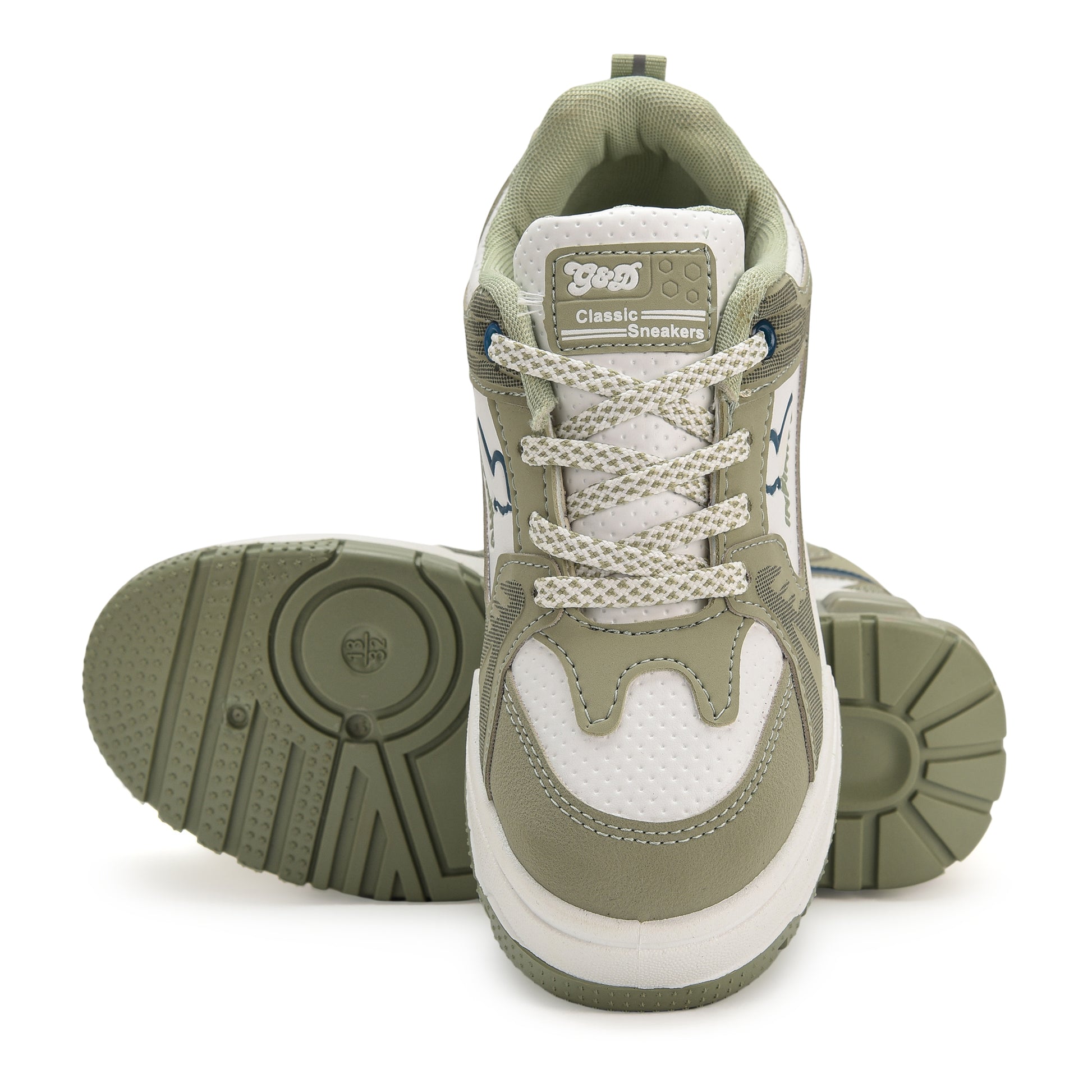Infinity Kids Sneakers – Lace-Up Unisex Shoes