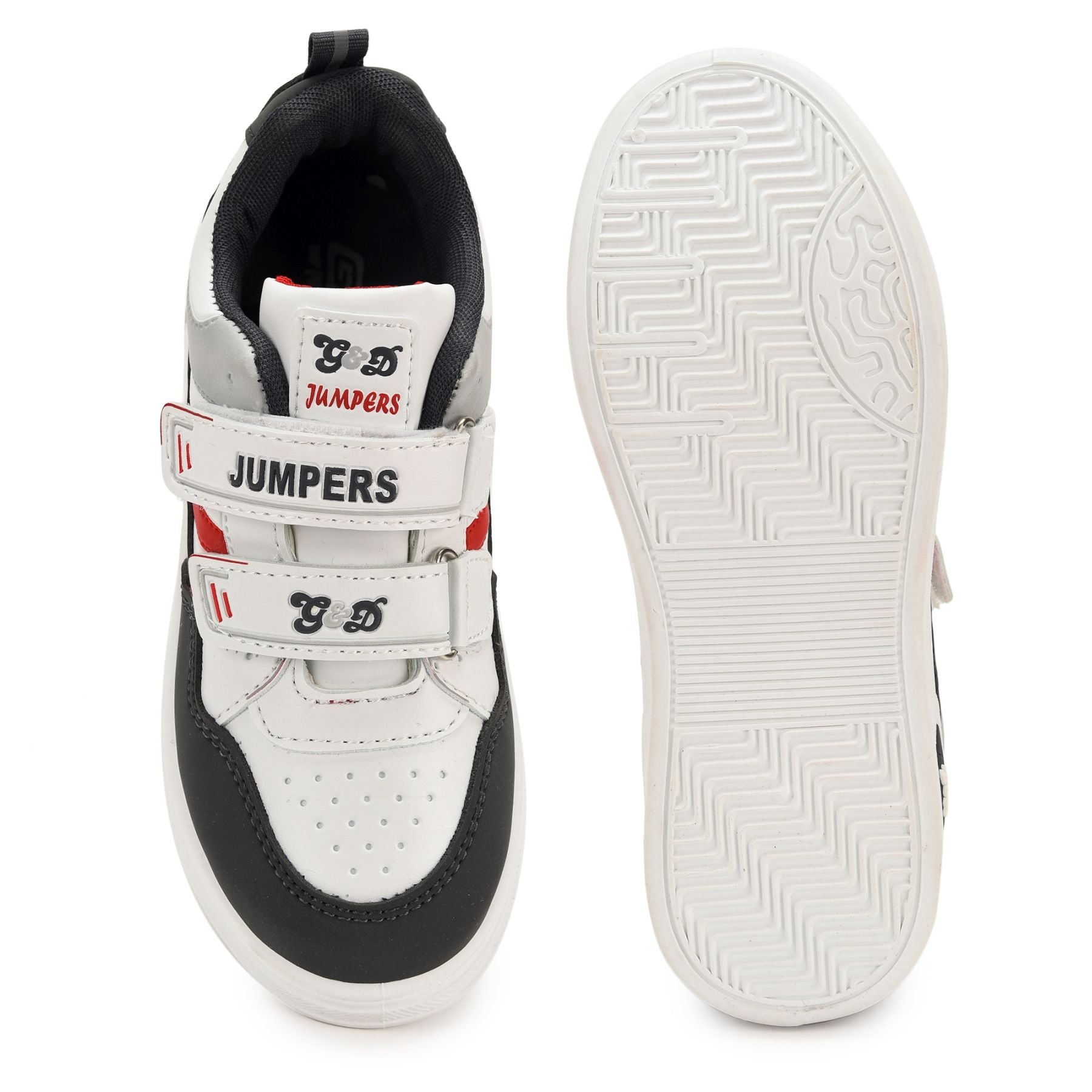 Jumpers Kids Sneakers – Velcro Easy-Wear Unisex Shoes