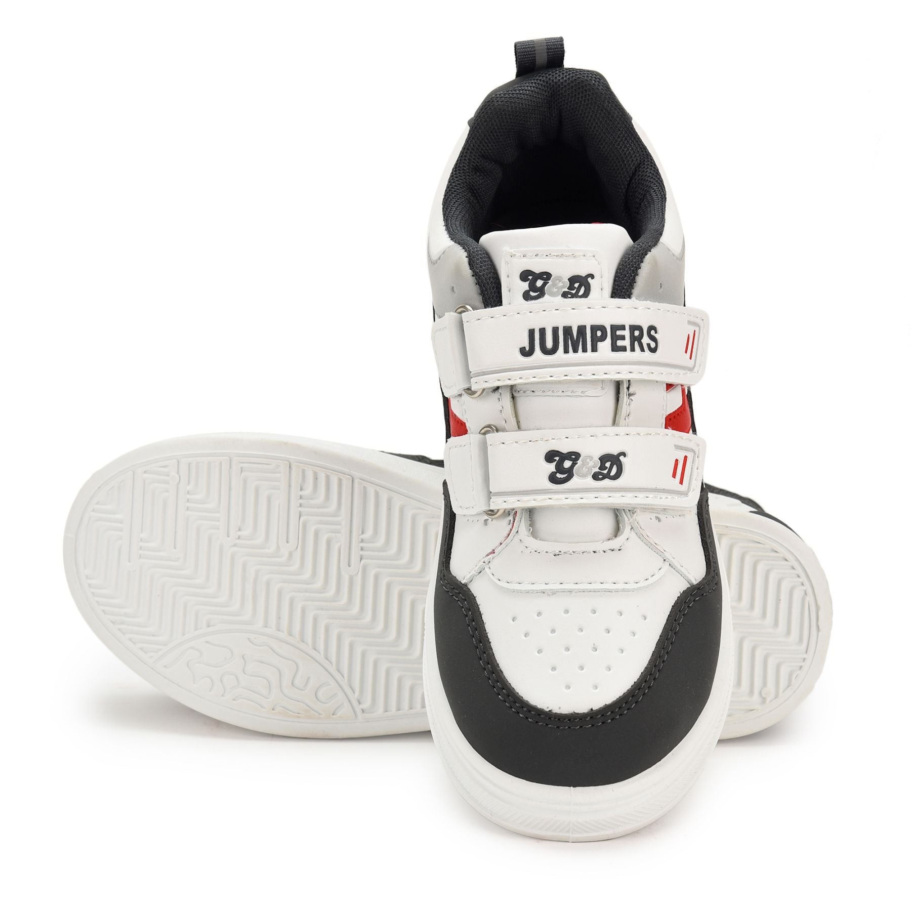 Jumpers Kids Sneakers – Velcro Easy-Wear Unisex Shoes