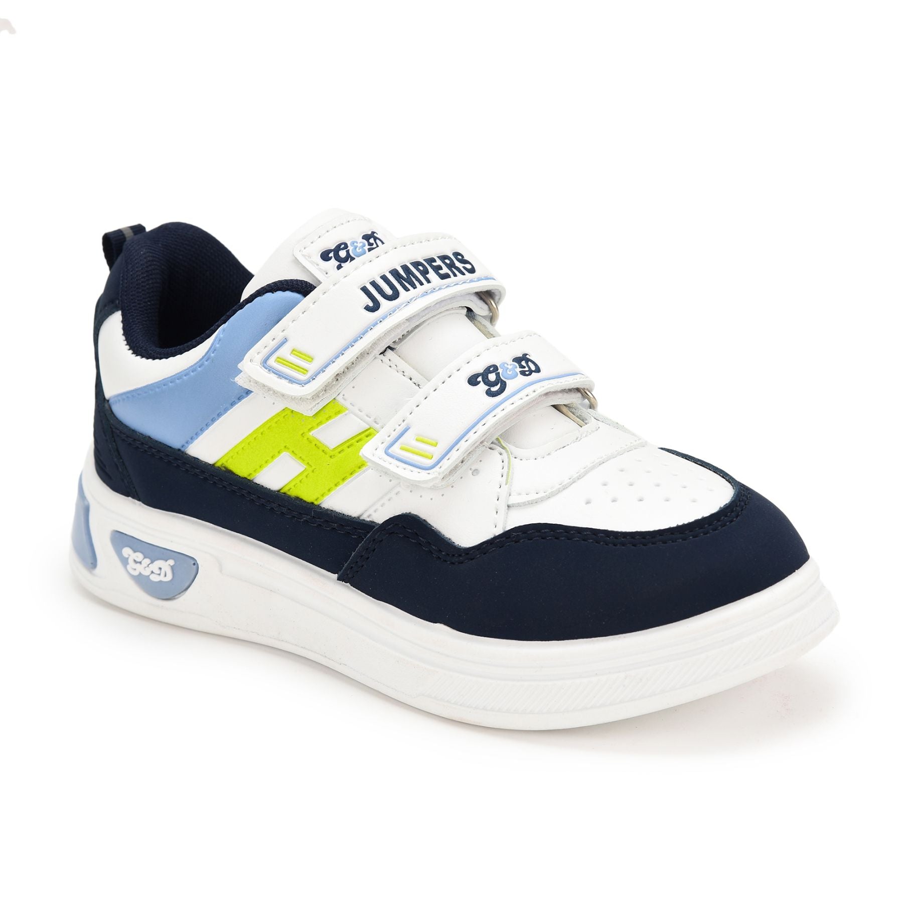 Jumpers Kids Sneakers – Velcro Easy-Wear Unisex Shoes