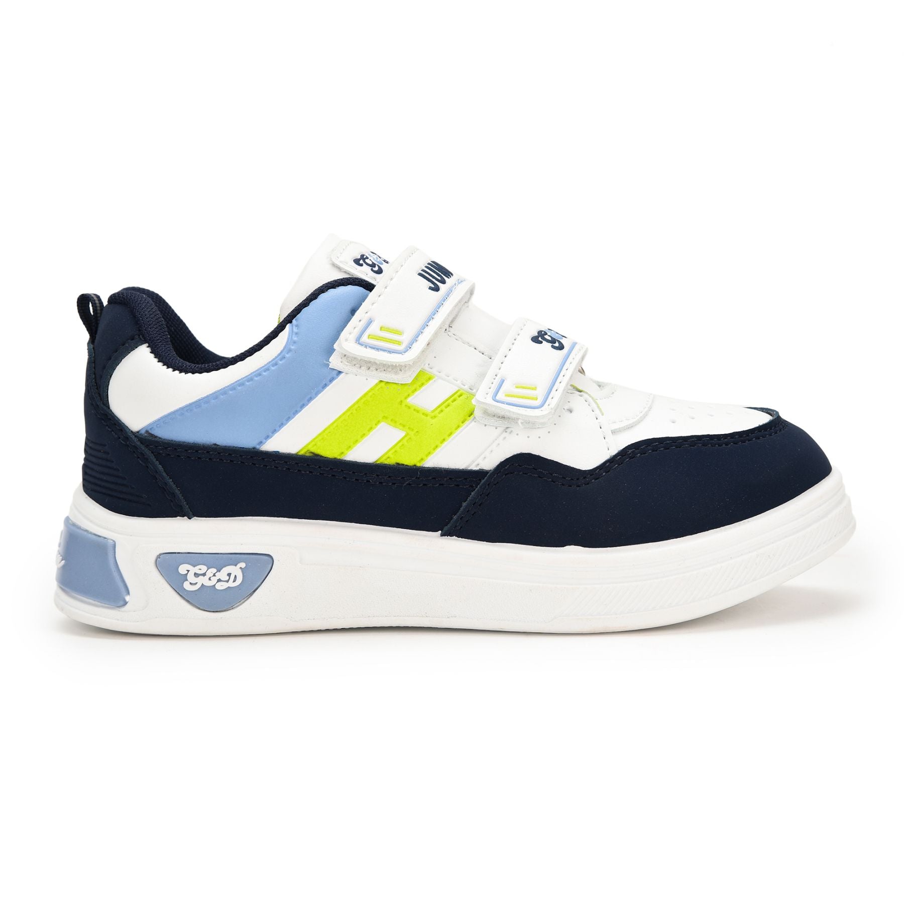Jumpers Kids Sneakers – Velcro Easy-Wear Unisex Shoes