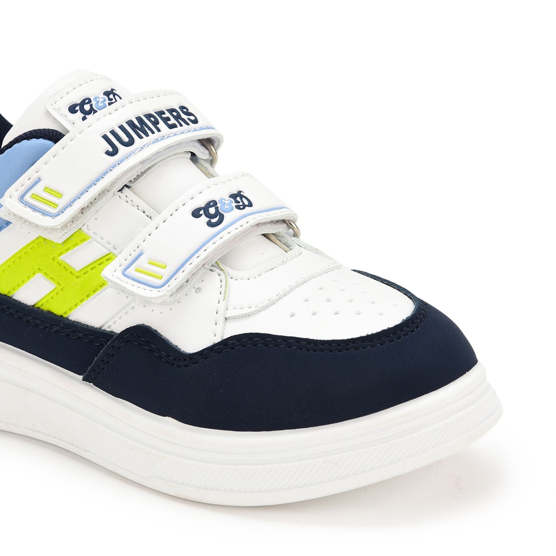 Jumpers Kids Sneakers – Velcro Easy-Wear Unisex Shoes