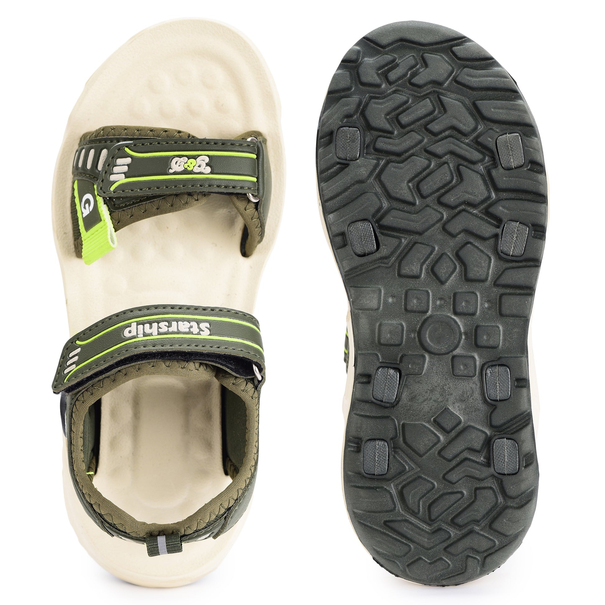 Starship Kids Sandals – Velcro All-Day Comfort Sandals