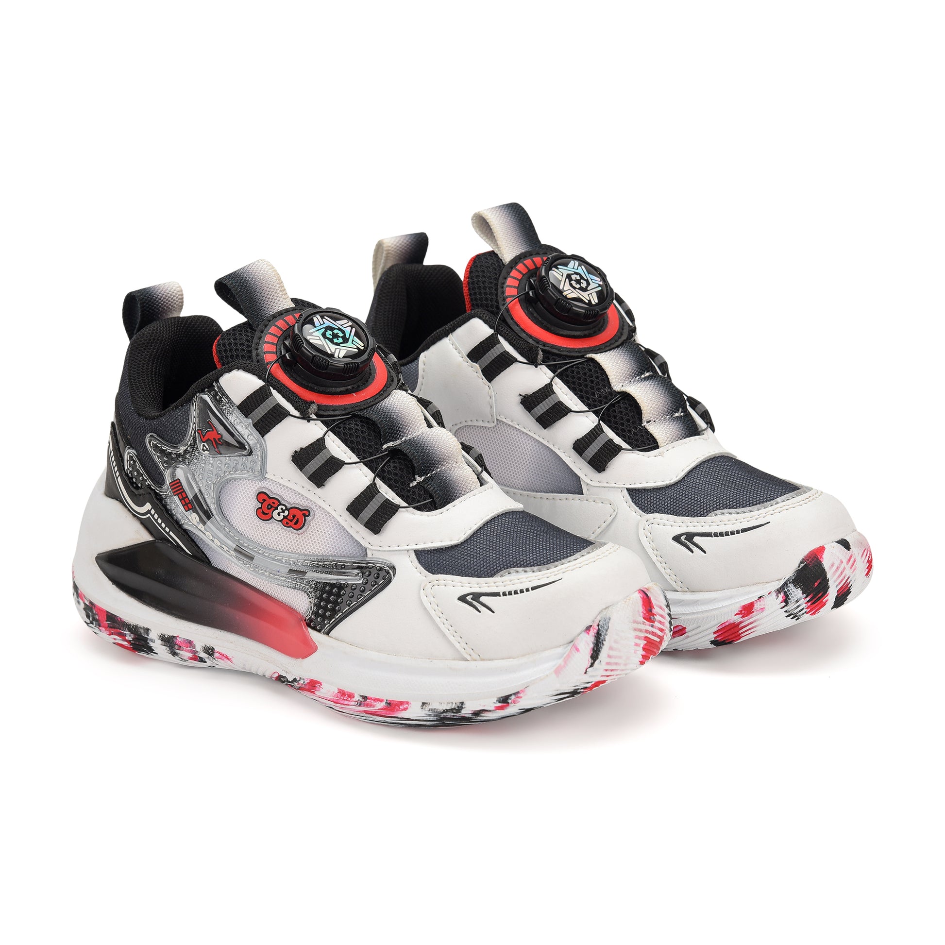 Defender Kids Sports Shoes – Twist Lock Reinforced Unisex Shoes