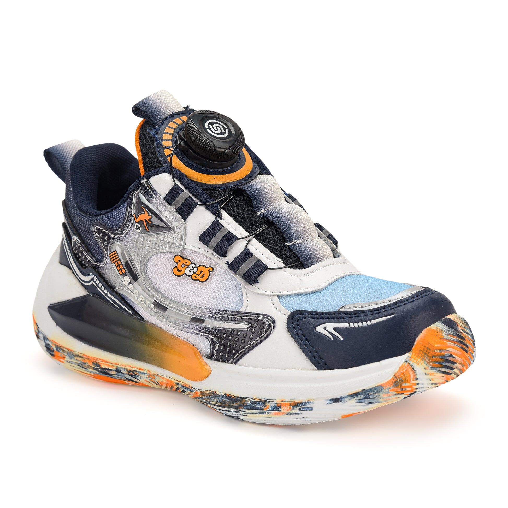 Defender Kids Sports Shoes – Twist Lock Reinforced Unisex Shoes