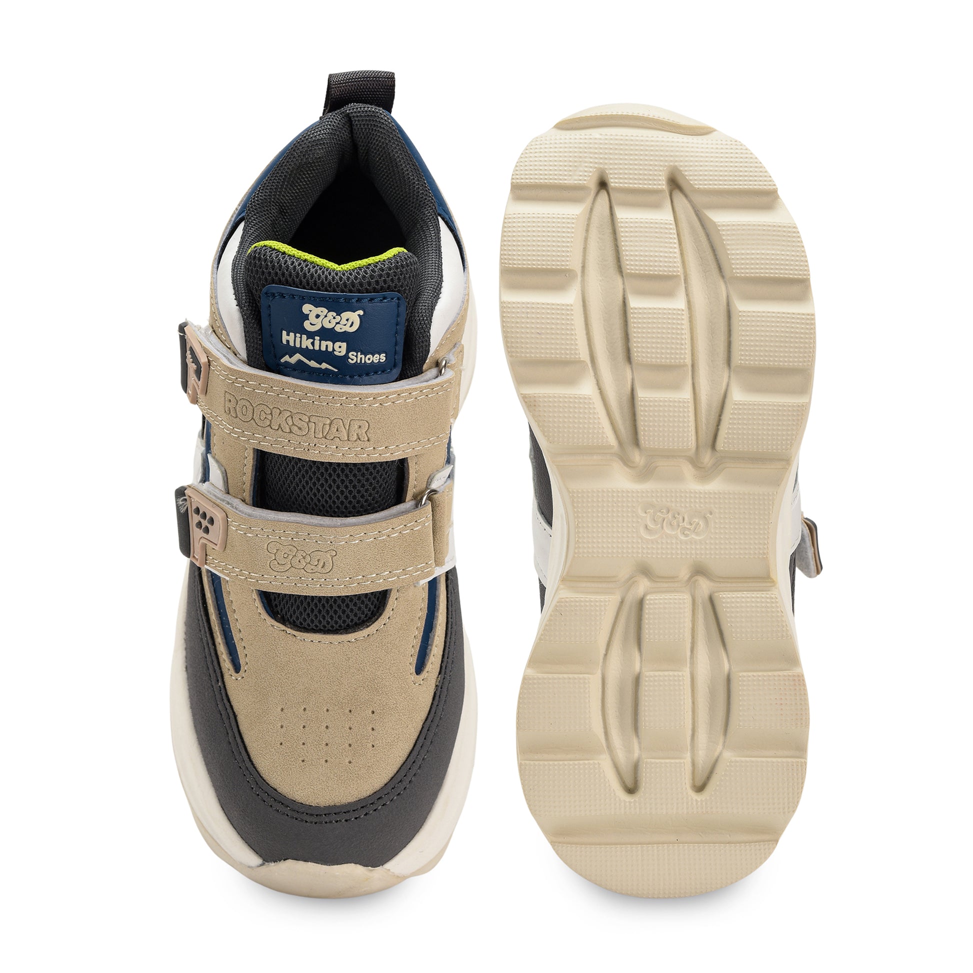 Rockstar Kids Sports Shoes – Velcro Casual Sports Shoes