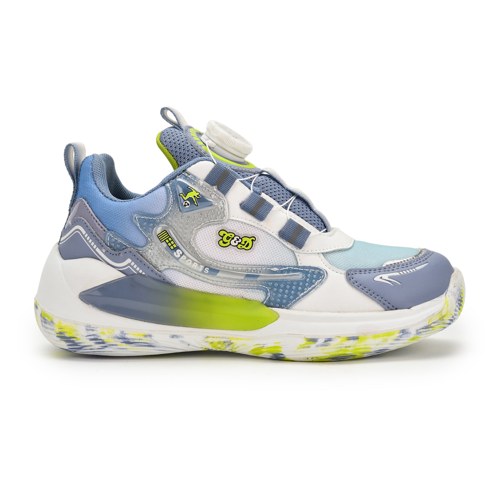 Defender Kids Sports Shoes – Twist Lock Reinforced Unisex Shoes