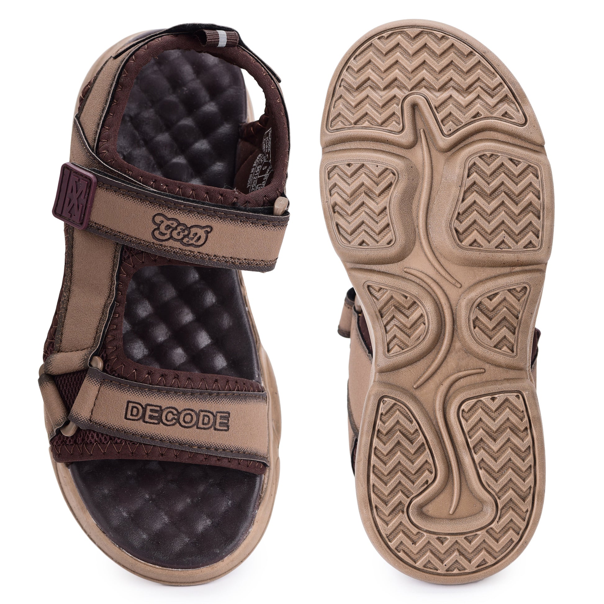 Decode Kids Sandals – Rexin Velcro Unisex Sandals