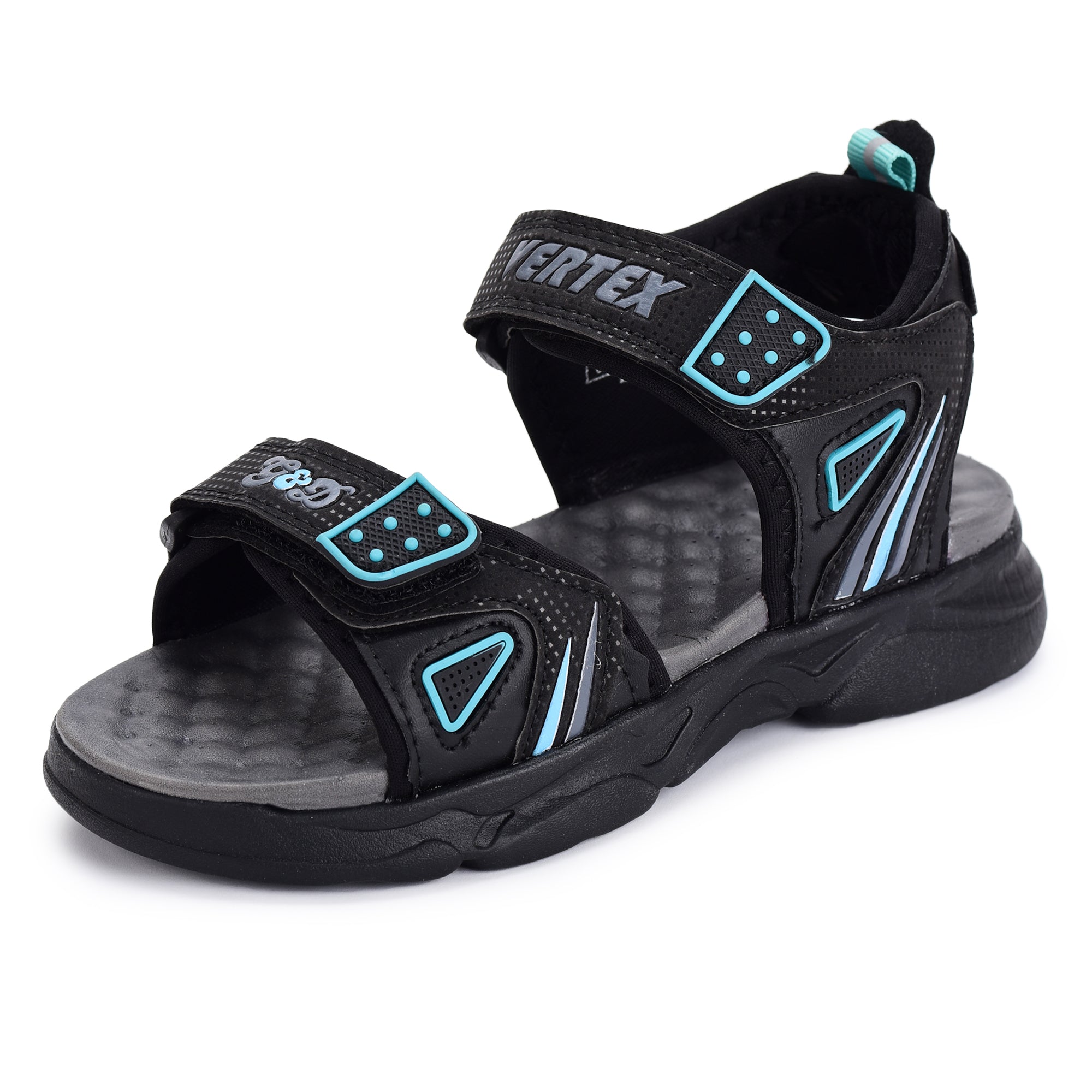 Vertex Kids Sandals – Rexin Velcro Breathable Sandals