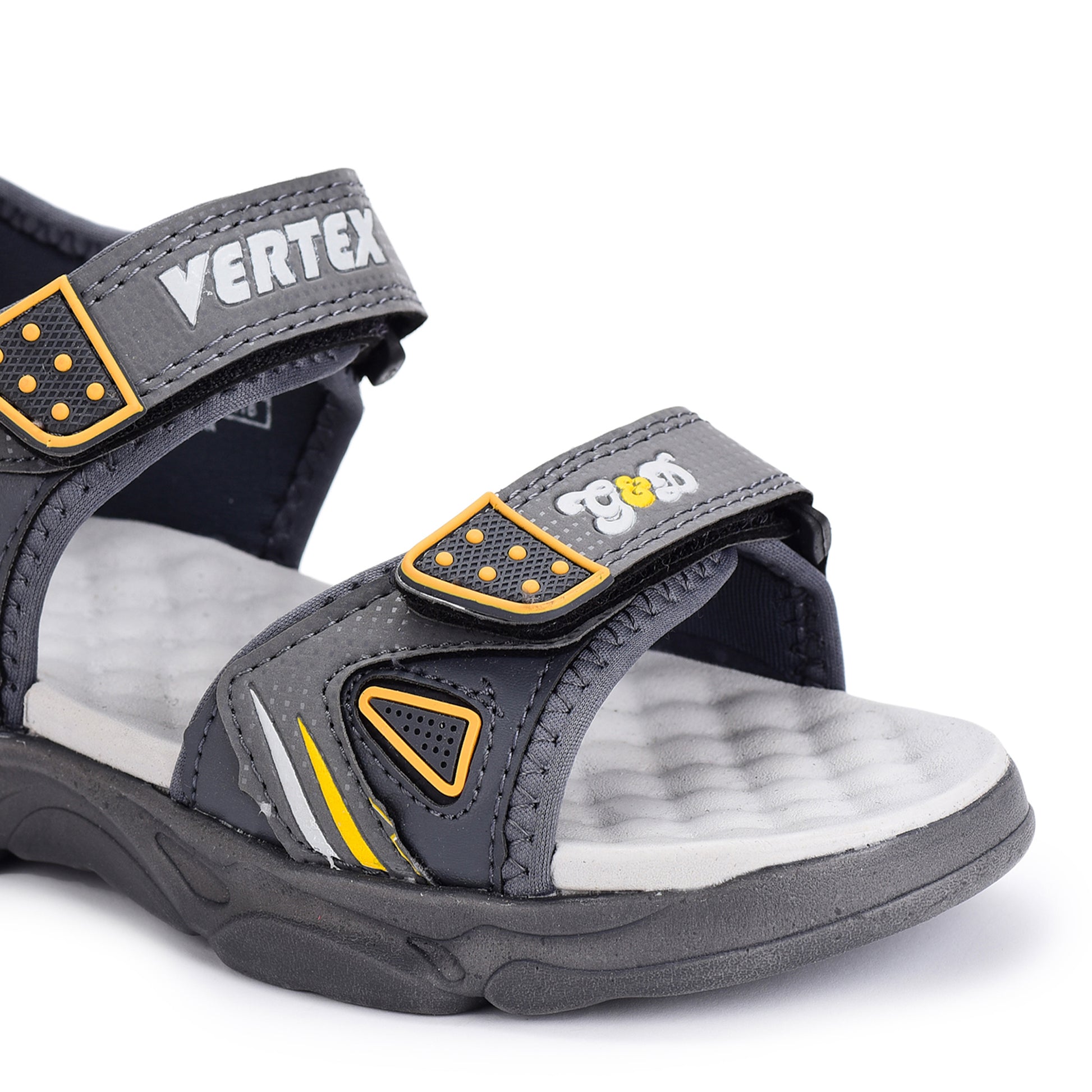Vertex Kids Sandals – Rexin Velcro Breathable Sandals
