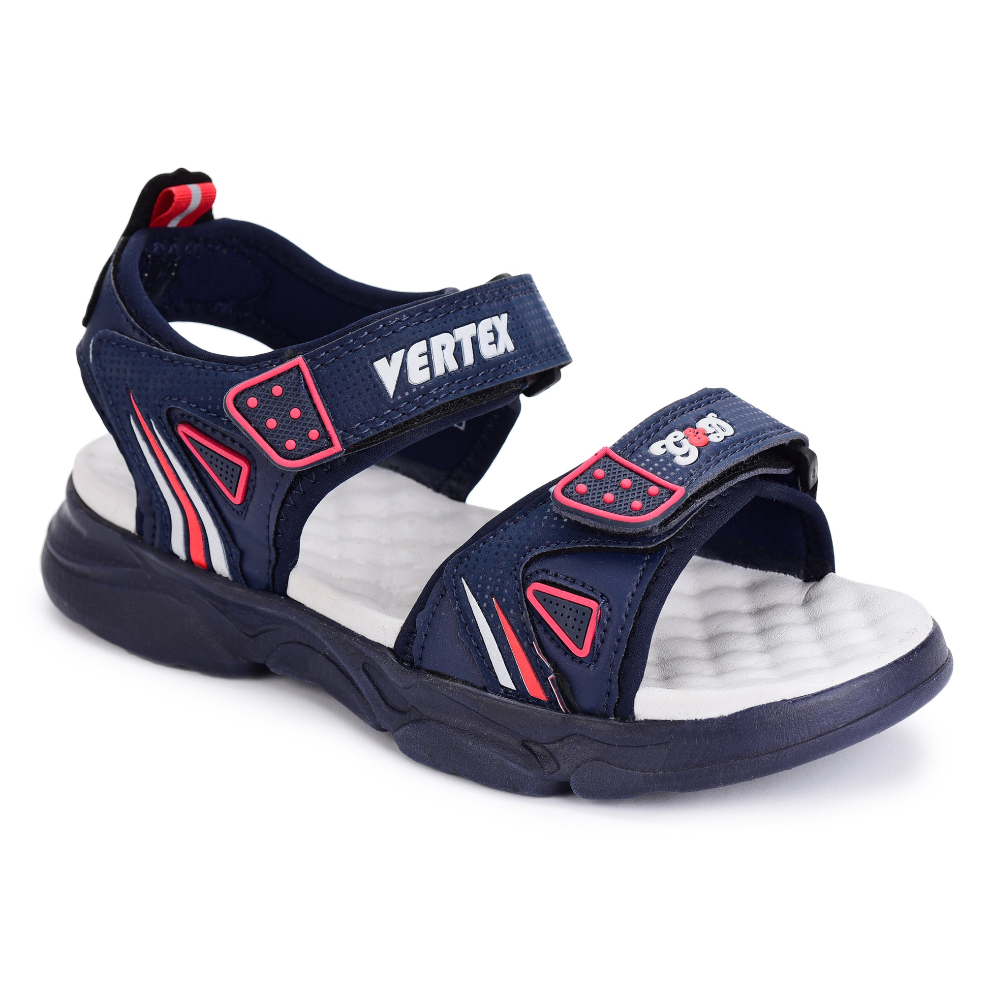 Vertex Kids Sandals – Rexin Velcro Breathable Sandals