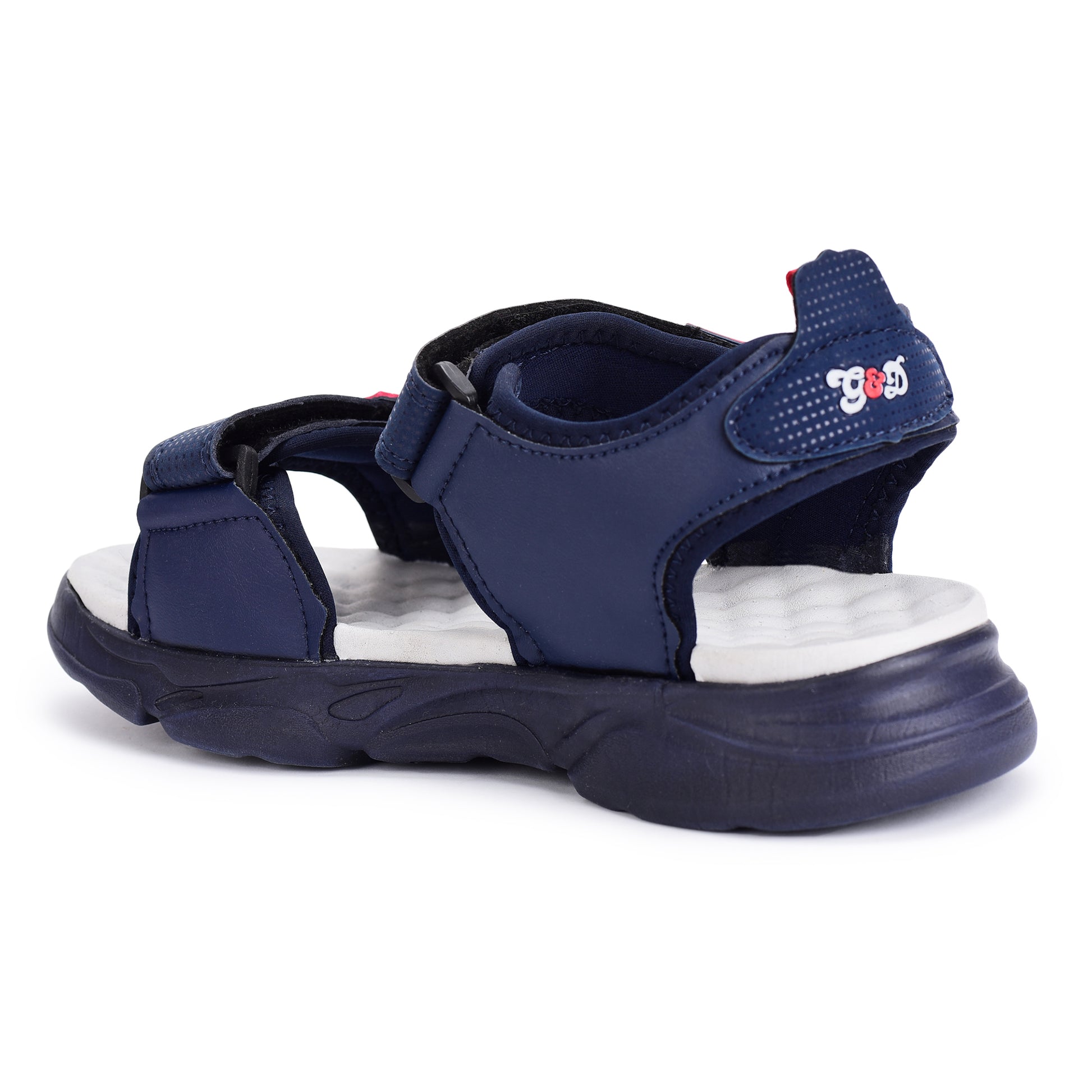 Vertex Kids Sandals – Rexin Velcro Breathable Sandals