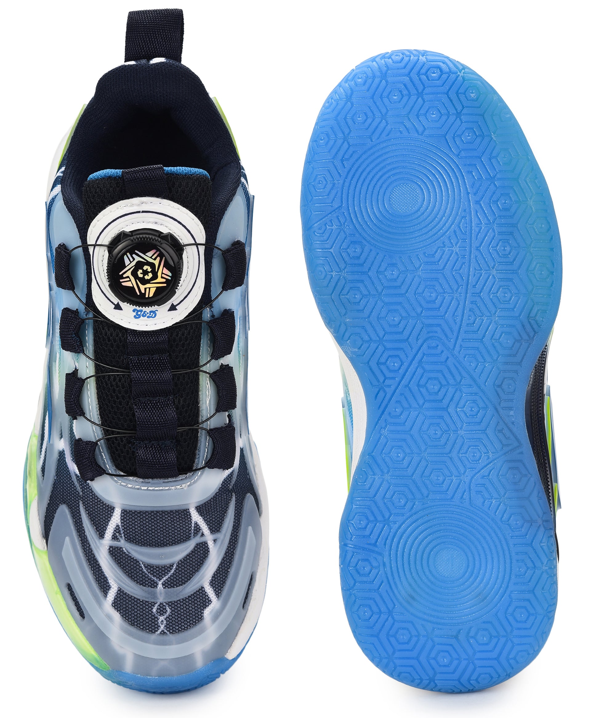 Storm-2 Kids Sports Shoes – Twist Lock Unisex Shoes