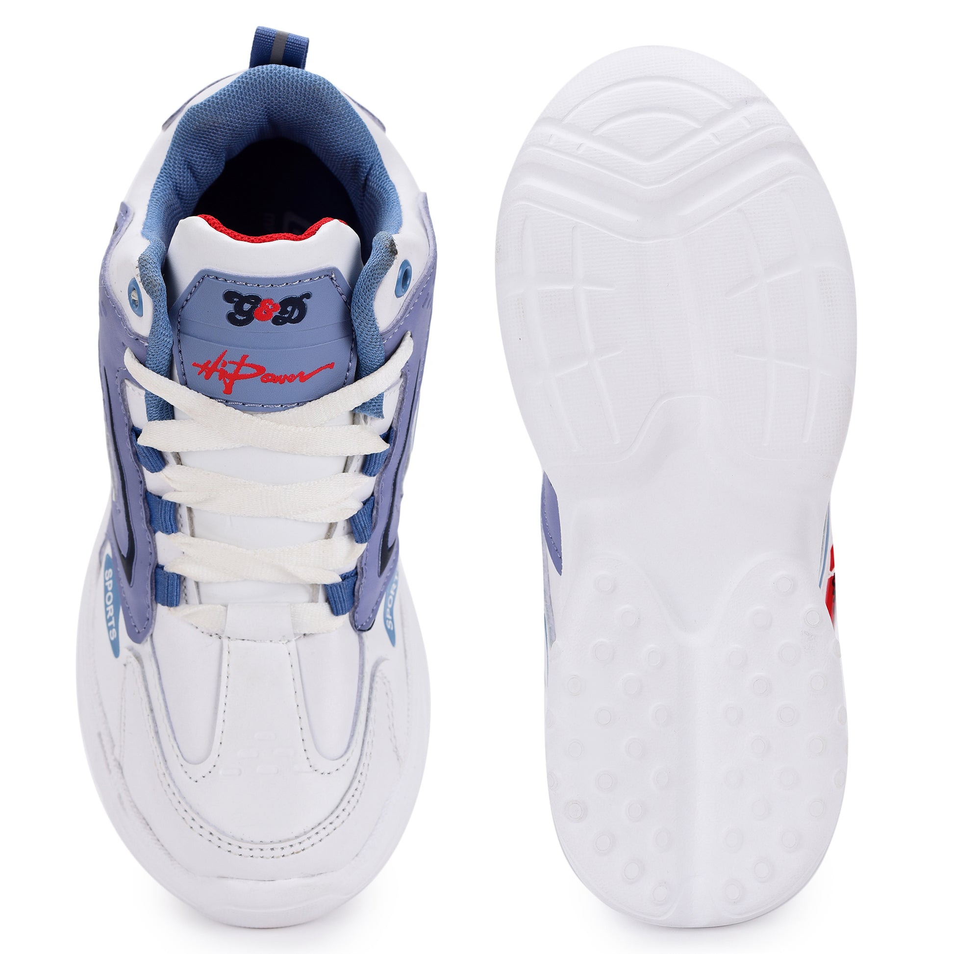 Seleno Kids Sports Shoes – Lace-Up Athletic Unisex Shoes