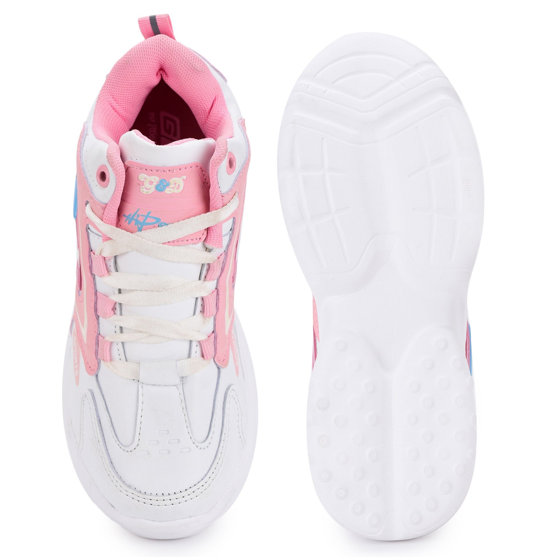 Seleno Kids Sports Shoes – Lace-Up Athletic Unisex Shoes