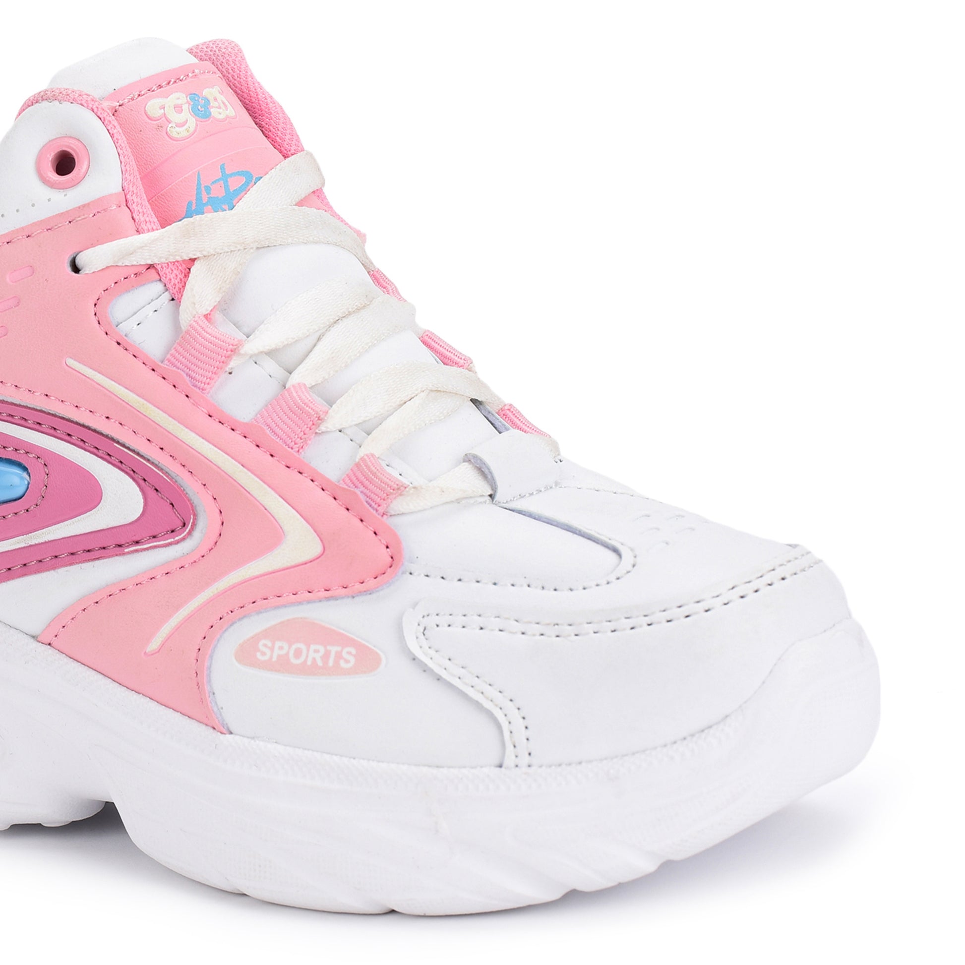 Seleno Kids Sports Shoes – Lace-Up Athletic Unisex Shoes