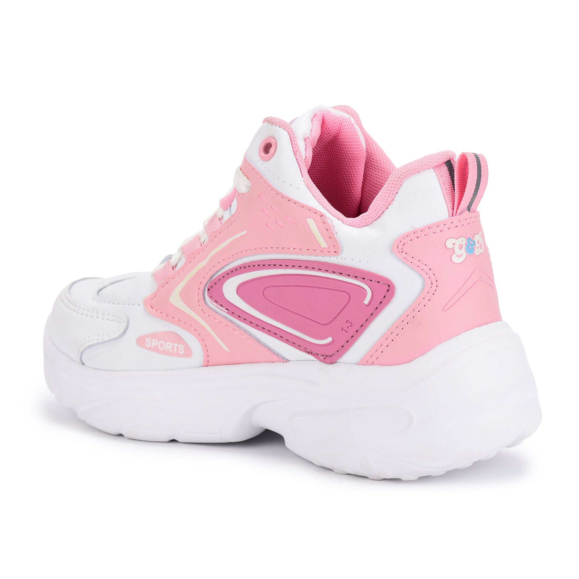 Seleno Kids Sports Shoes – Lace-Up Athletic Unisex Shoes