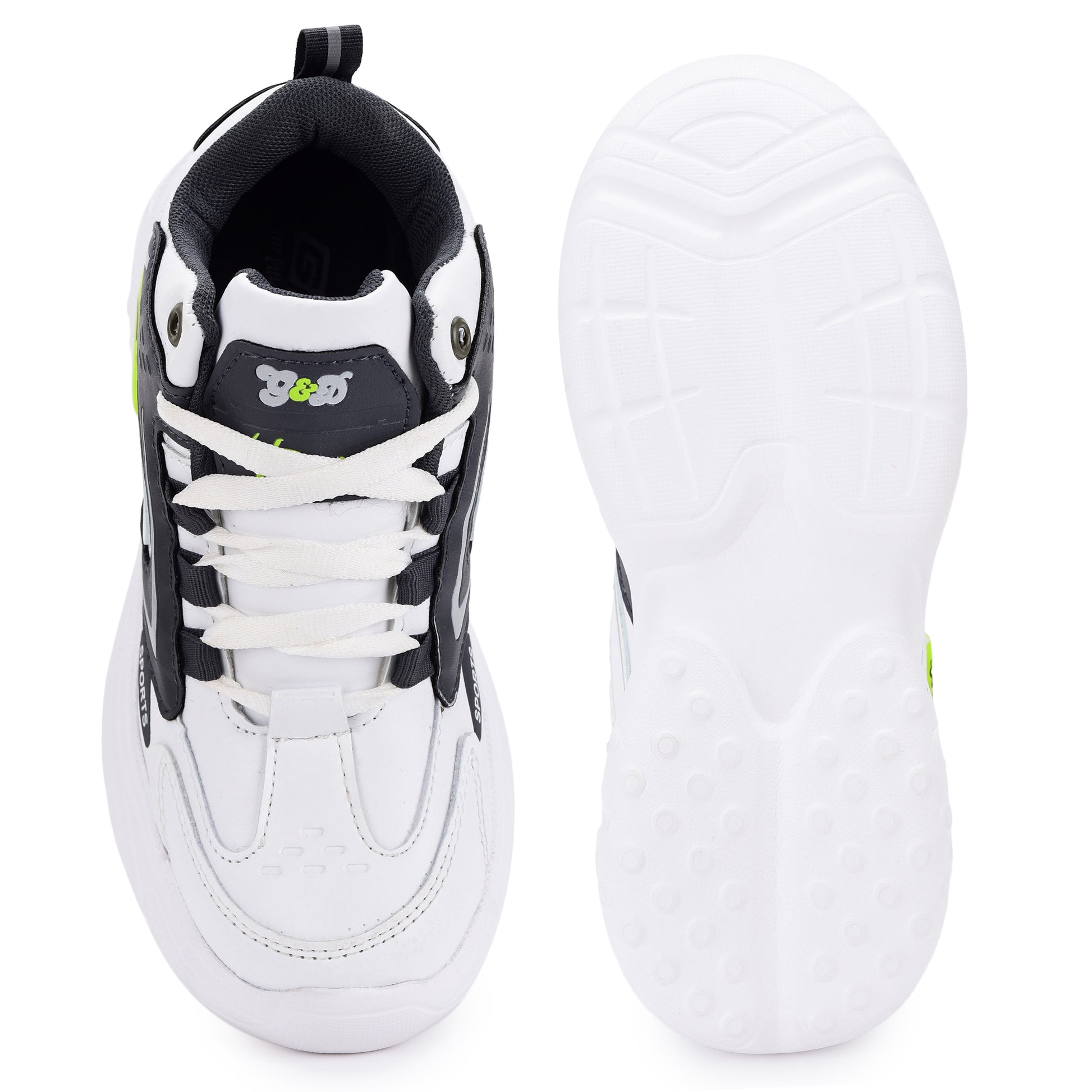 Seleno Kids Sports Shoes – Lace-Up Athletic Unisex Shoes